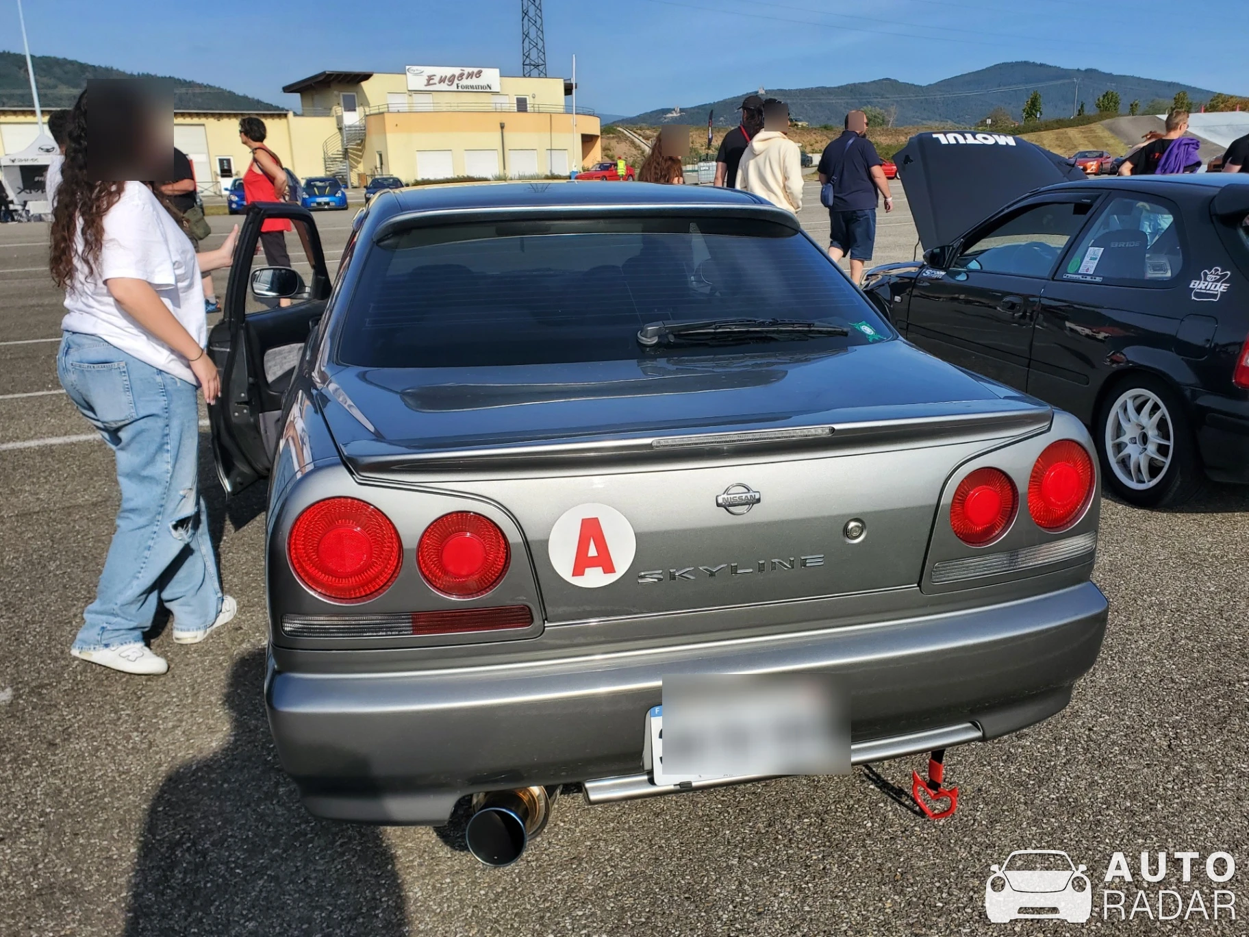 Nissan Skyline R34 GT-T spotted in Châtenois, France