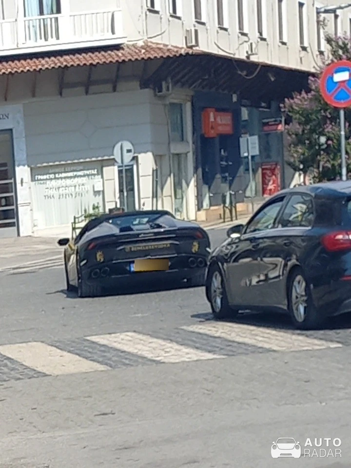 Lamborghini Huracán LP610-4 Spyder spotted in Serres, Greece