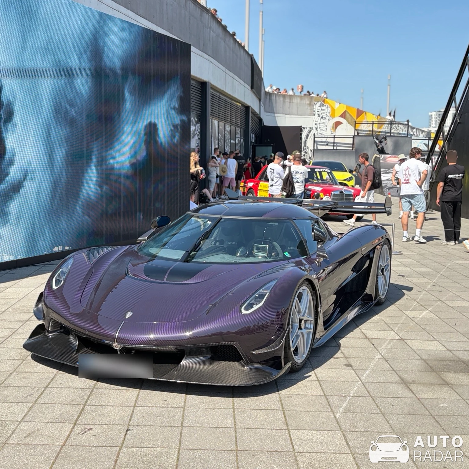 Koenigsegg Jesko Attack spotted in Gdańsk