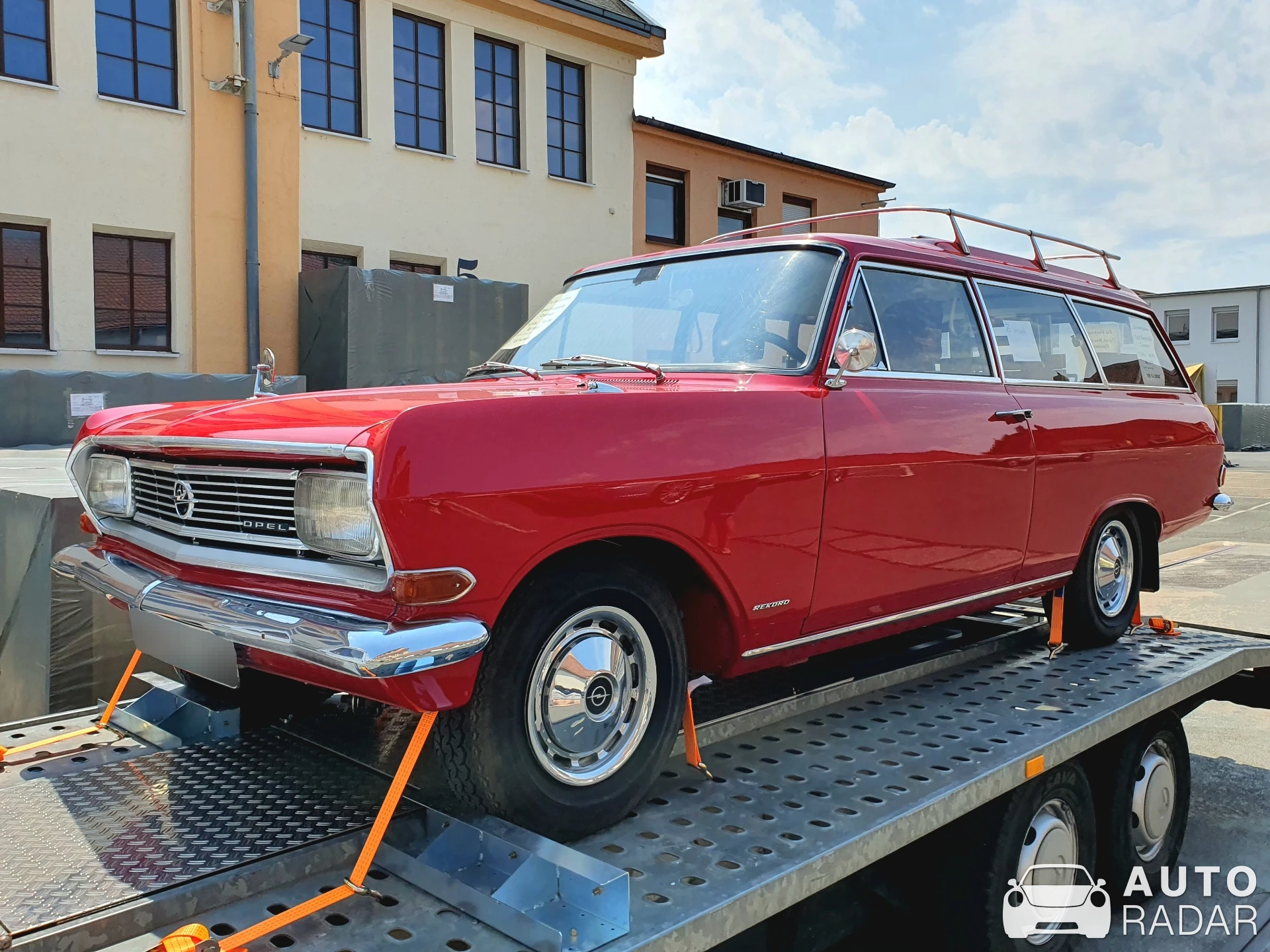 Opel Rekord B spotted in Nürnberg