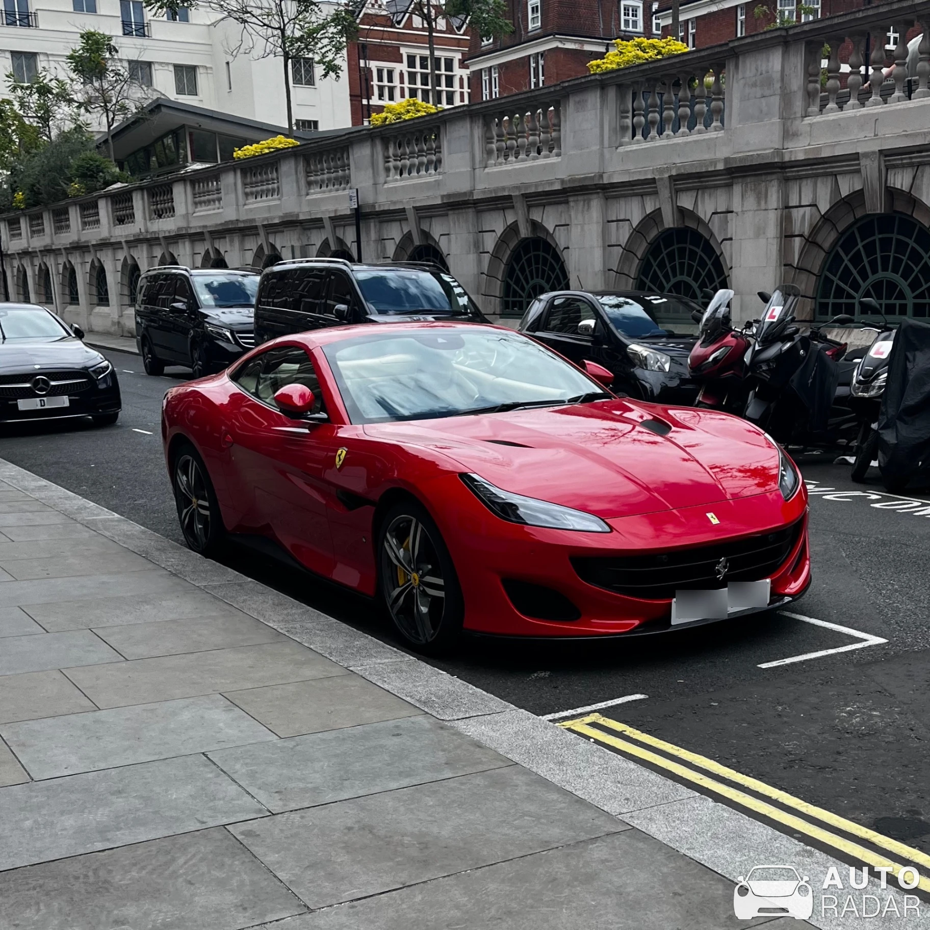 Ferrari Portofino spotted in Mayfair, United Kingdom