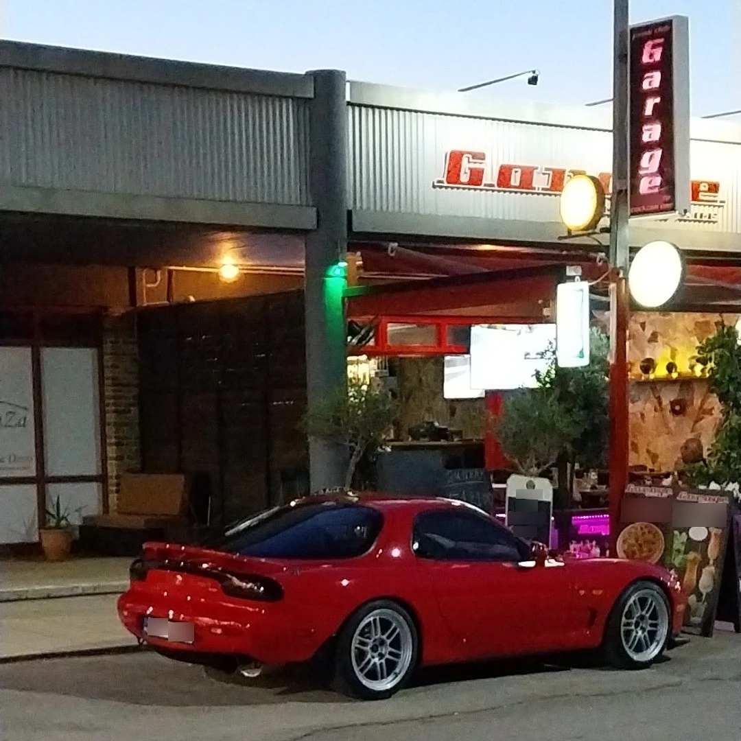 Mazda RX-7 spotted in Kato Gouves, Greece