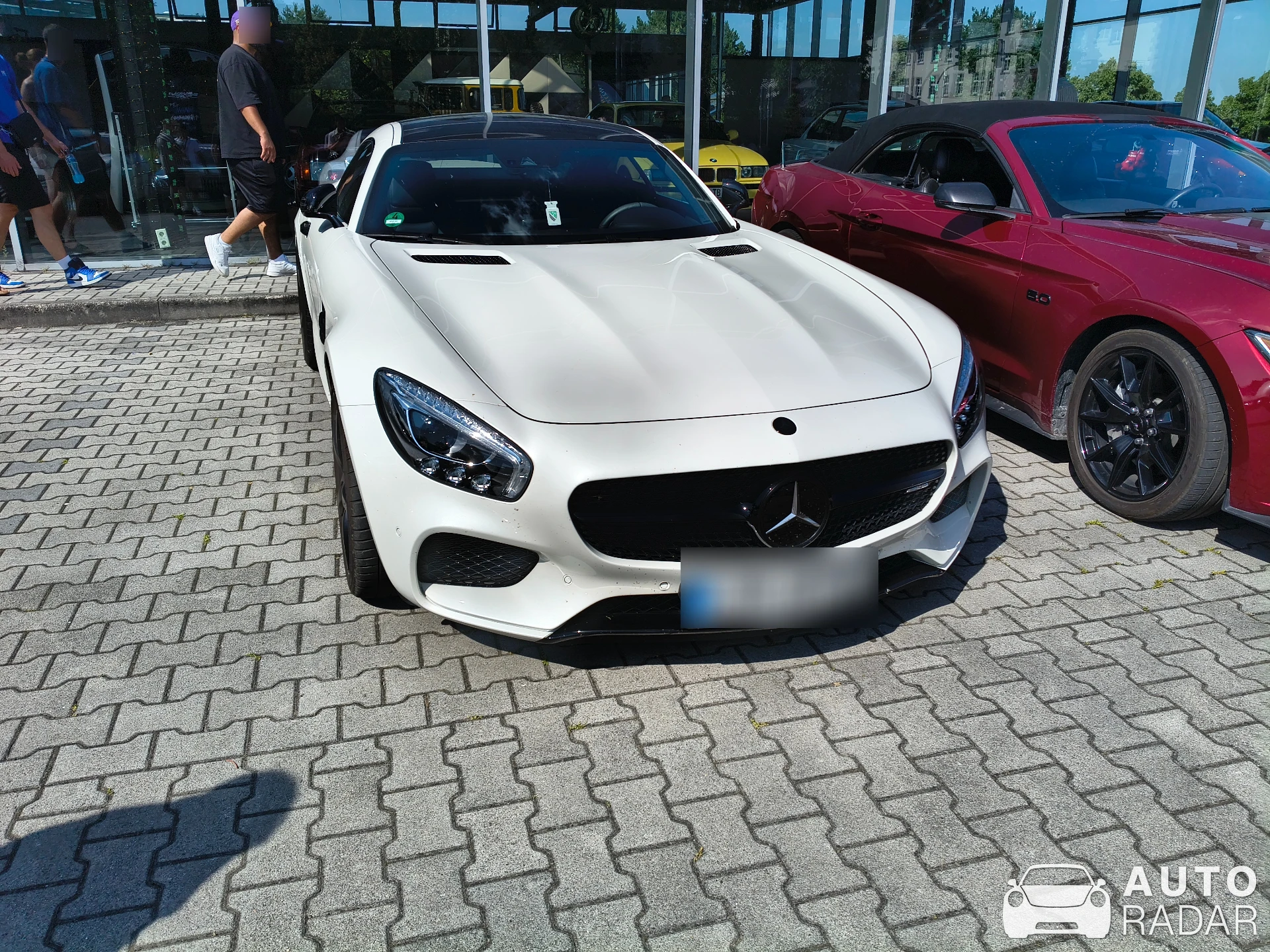 Mercedes-AMG GT S C190 spotted in Bielefeld