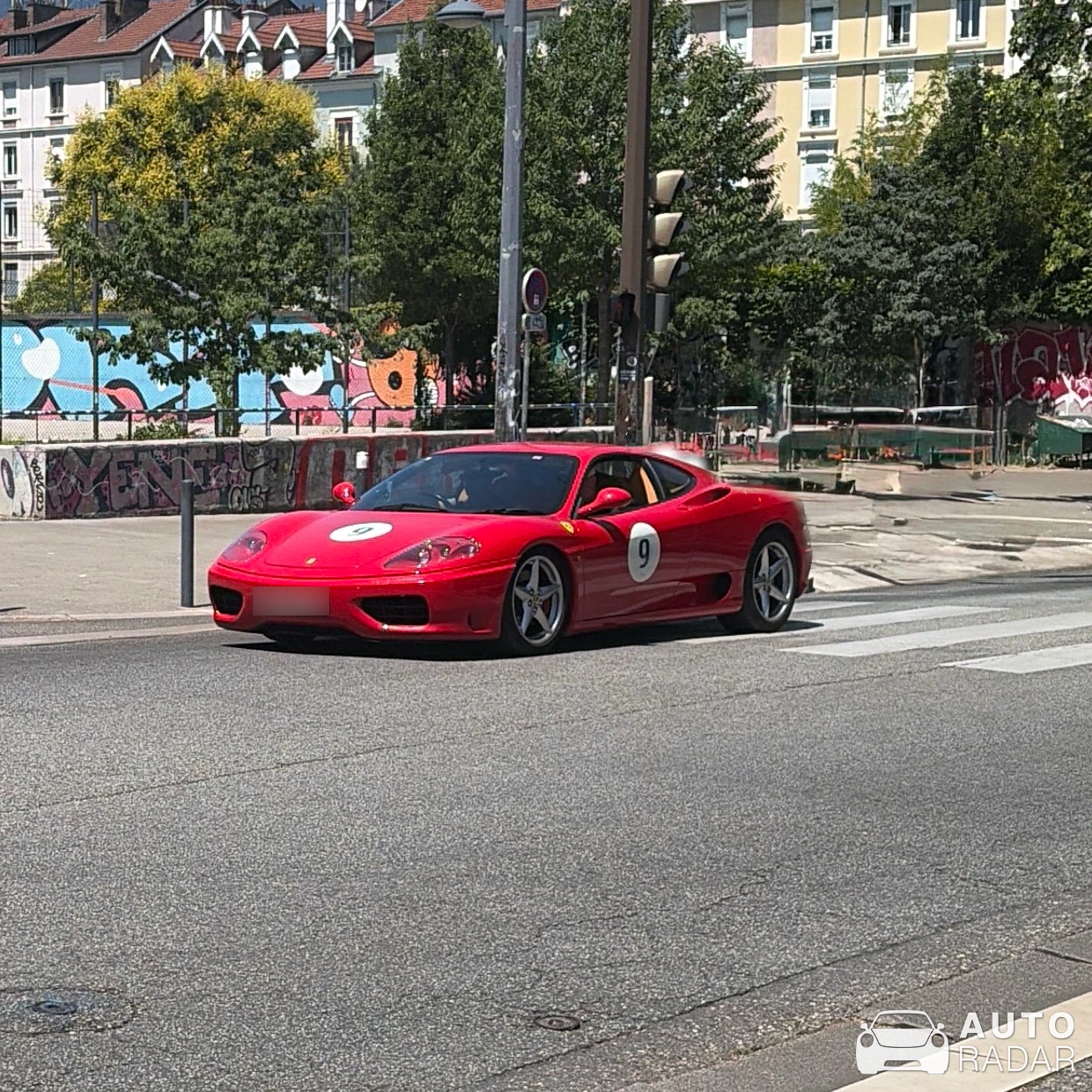 Ferrari 360 Challenge spotted in Grenoble