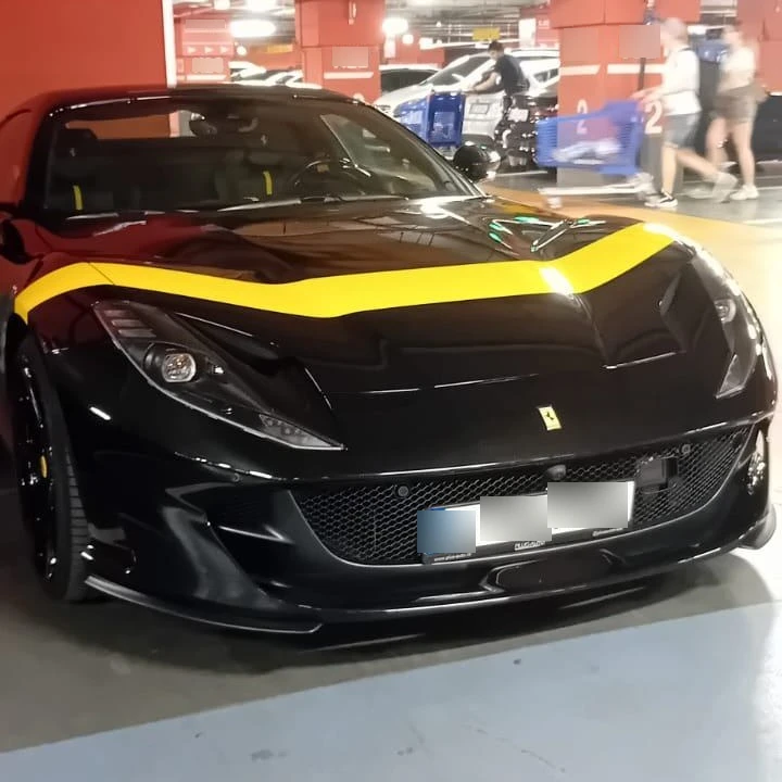 Ferrari 812 GTS spotted in București, Romania