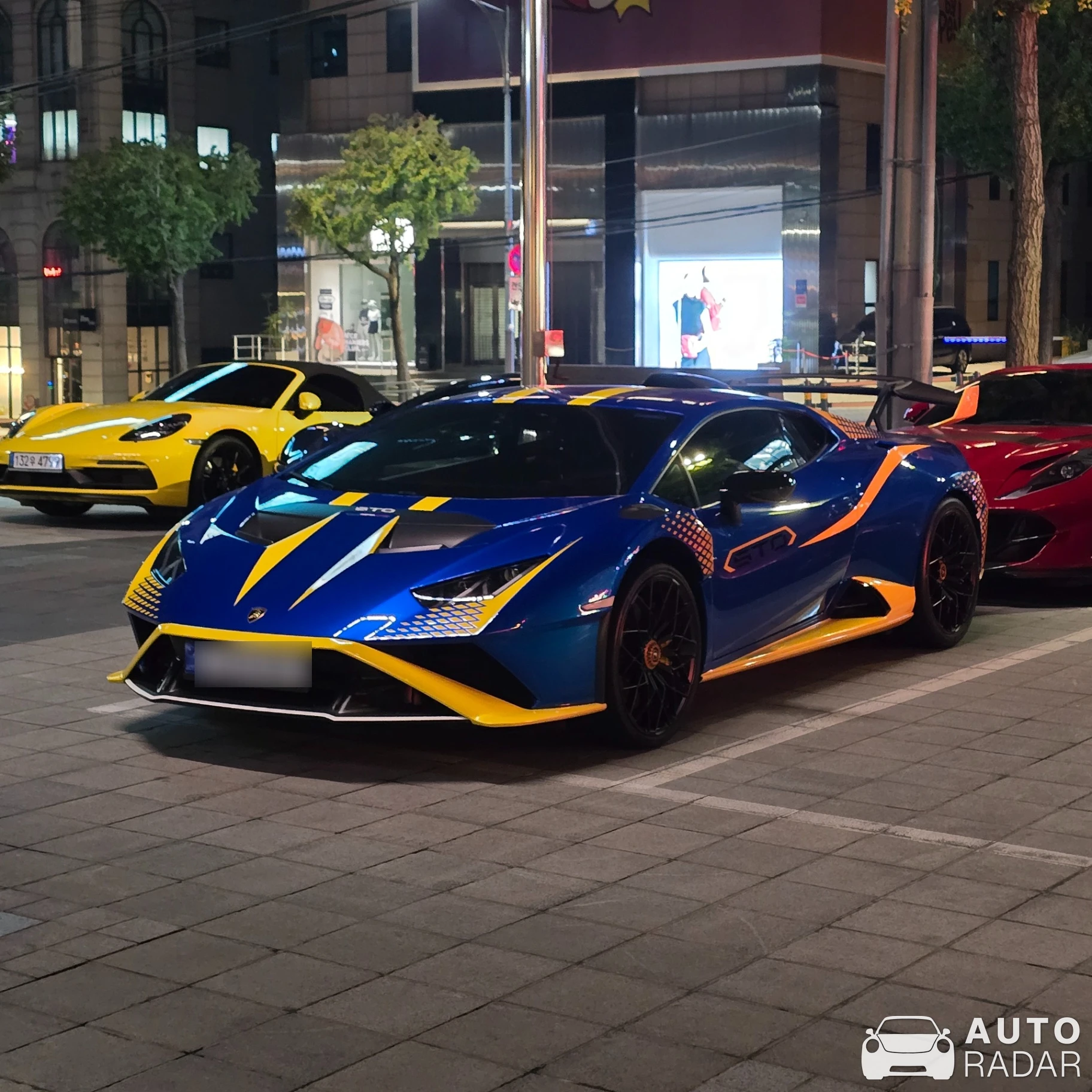 Lamborghini Huracán LP640-2 STO spotted in 강남구, 대한민국