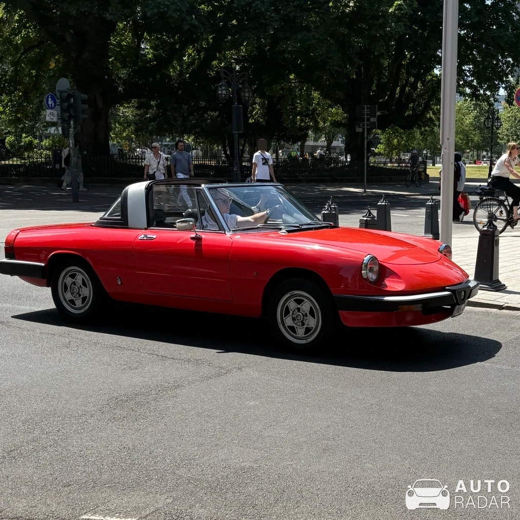 Alfa Romeo Spider Aerodinamica spotted in Düsseldorf