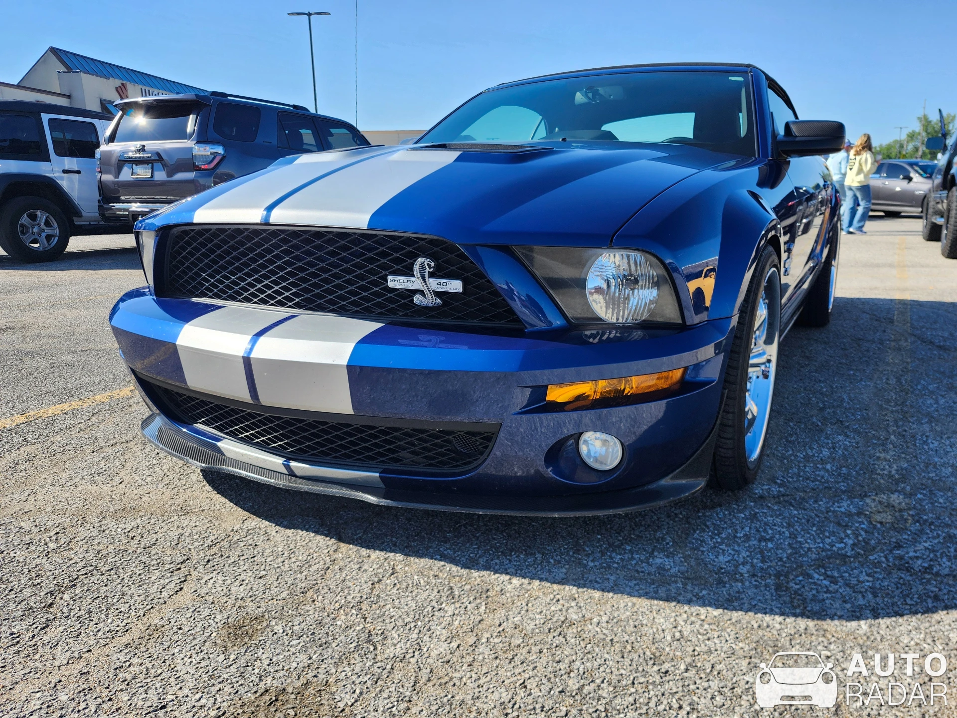 Ford Mustang Shelby GT500 40th Anniversary Edition spotted in Indianapolis