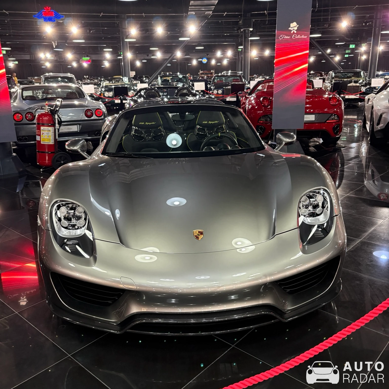 Porsche 918 Spyder spotted in Otopeni