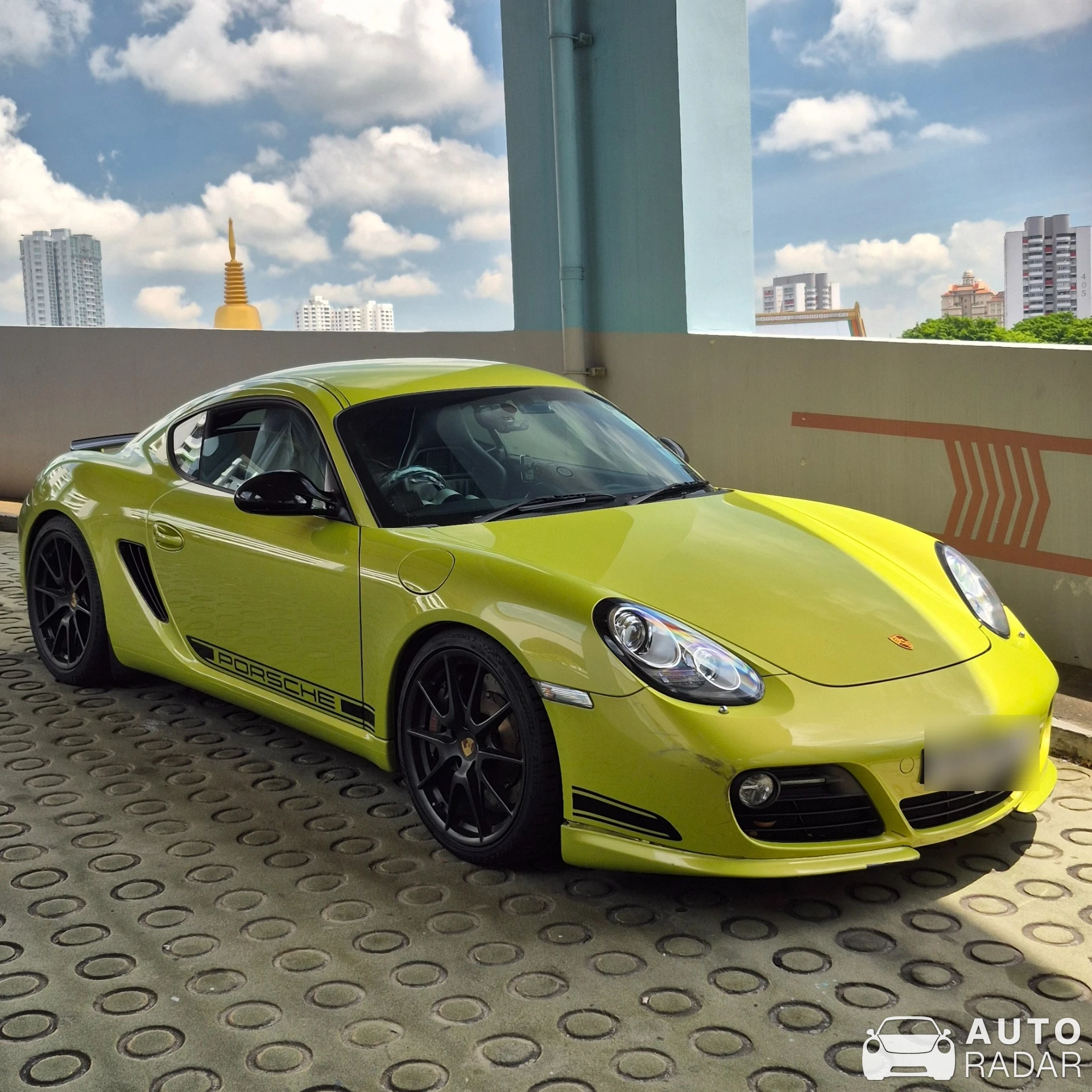 Porsche 987 Cayman R spotted in Singapore