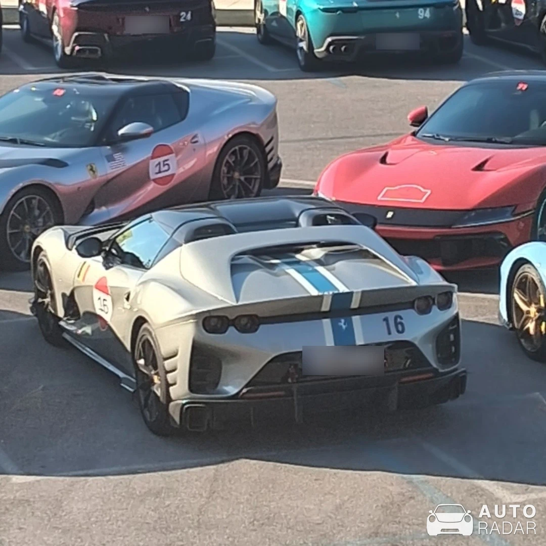 Ferrari 812 Competizione A spotted in Pireas