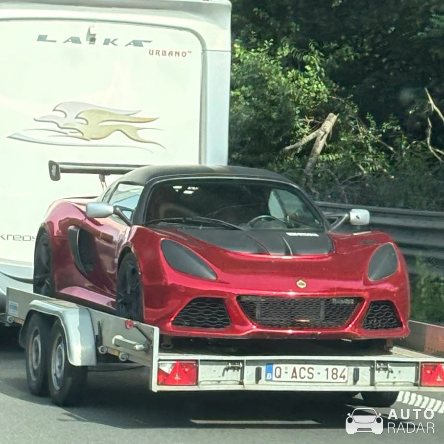 Lotus Exige V6 Cup spotted in Beernem