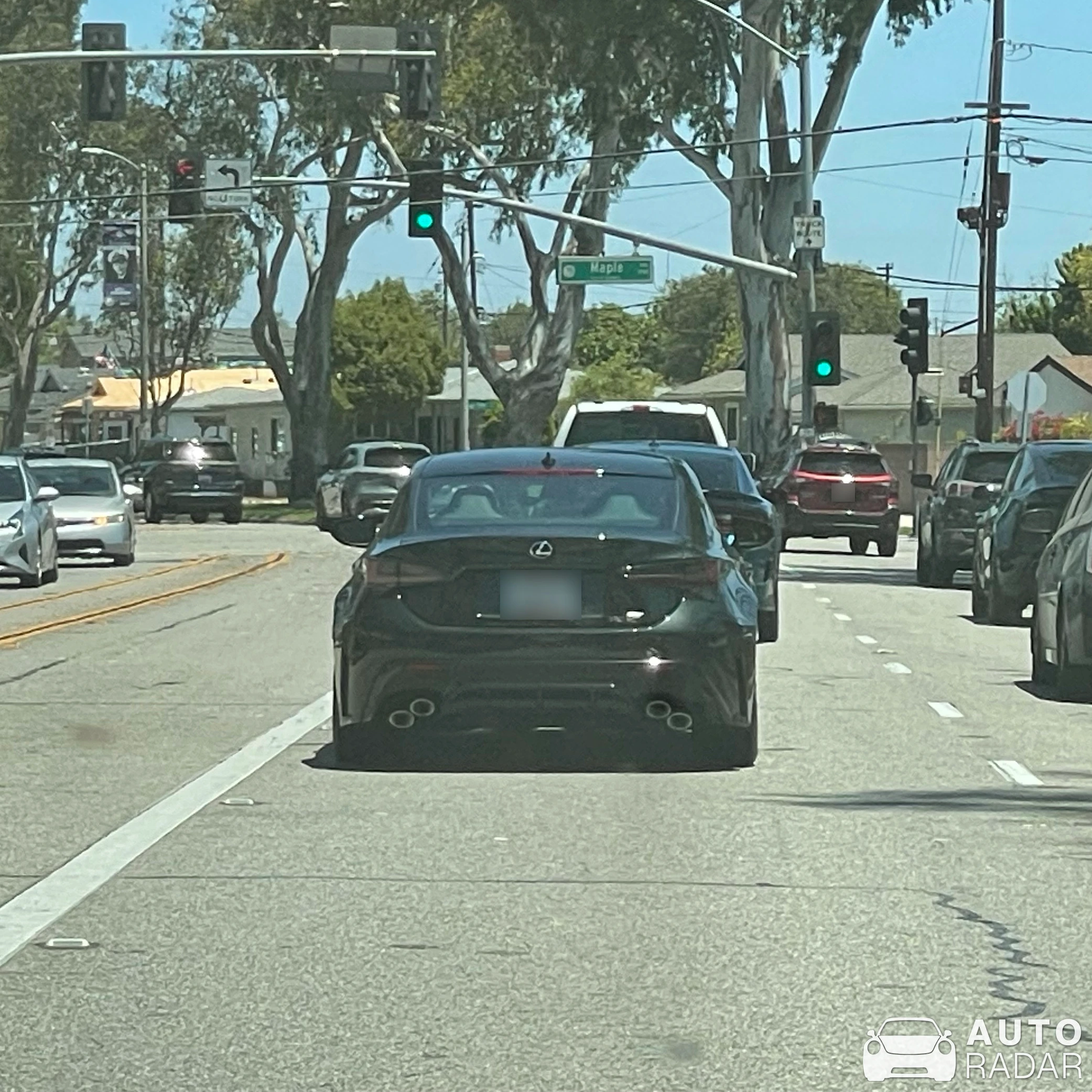 Lexus RC F spotted in Torrance