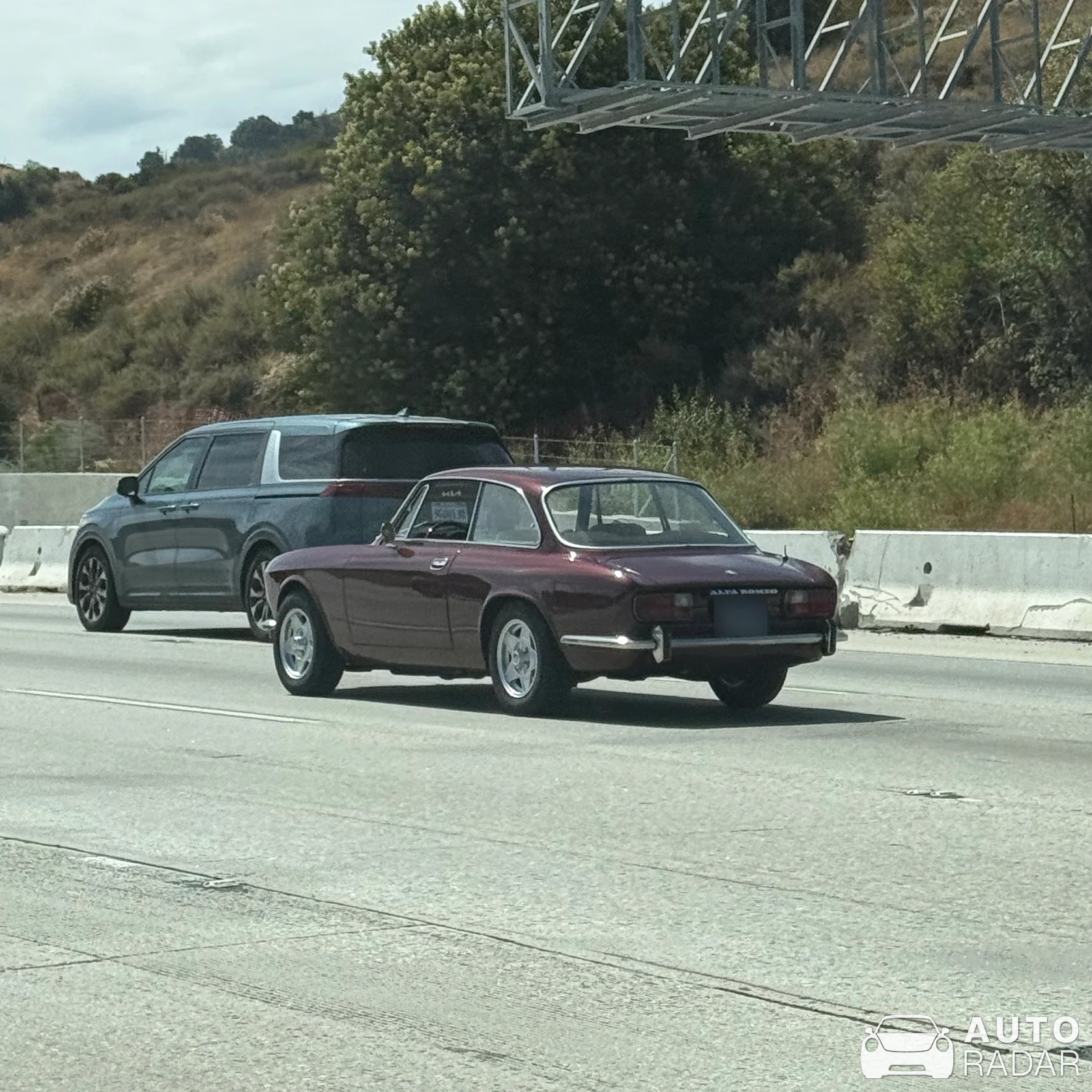Alfa Romeo Giulia Sprint GT spotted in Newhall