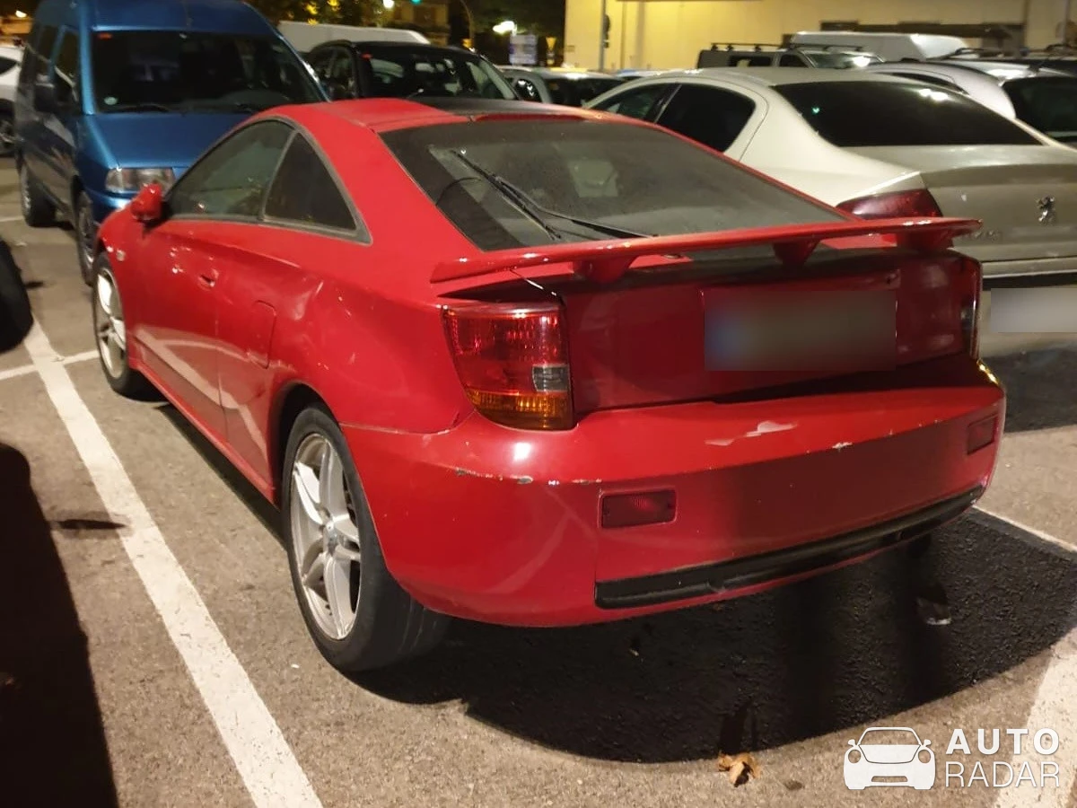 Toyota Celica spotted in Cassà de la Selva