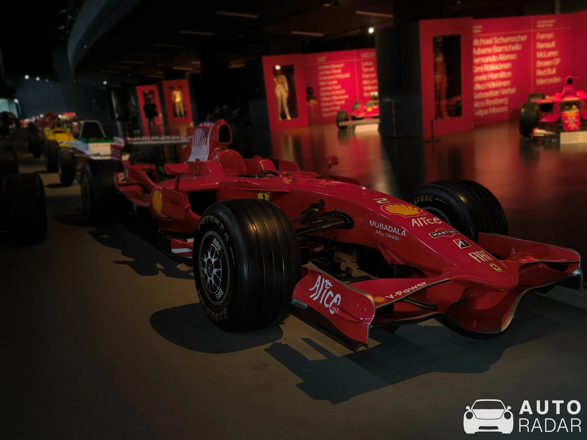 Ferrari F2002 spotted in Turin