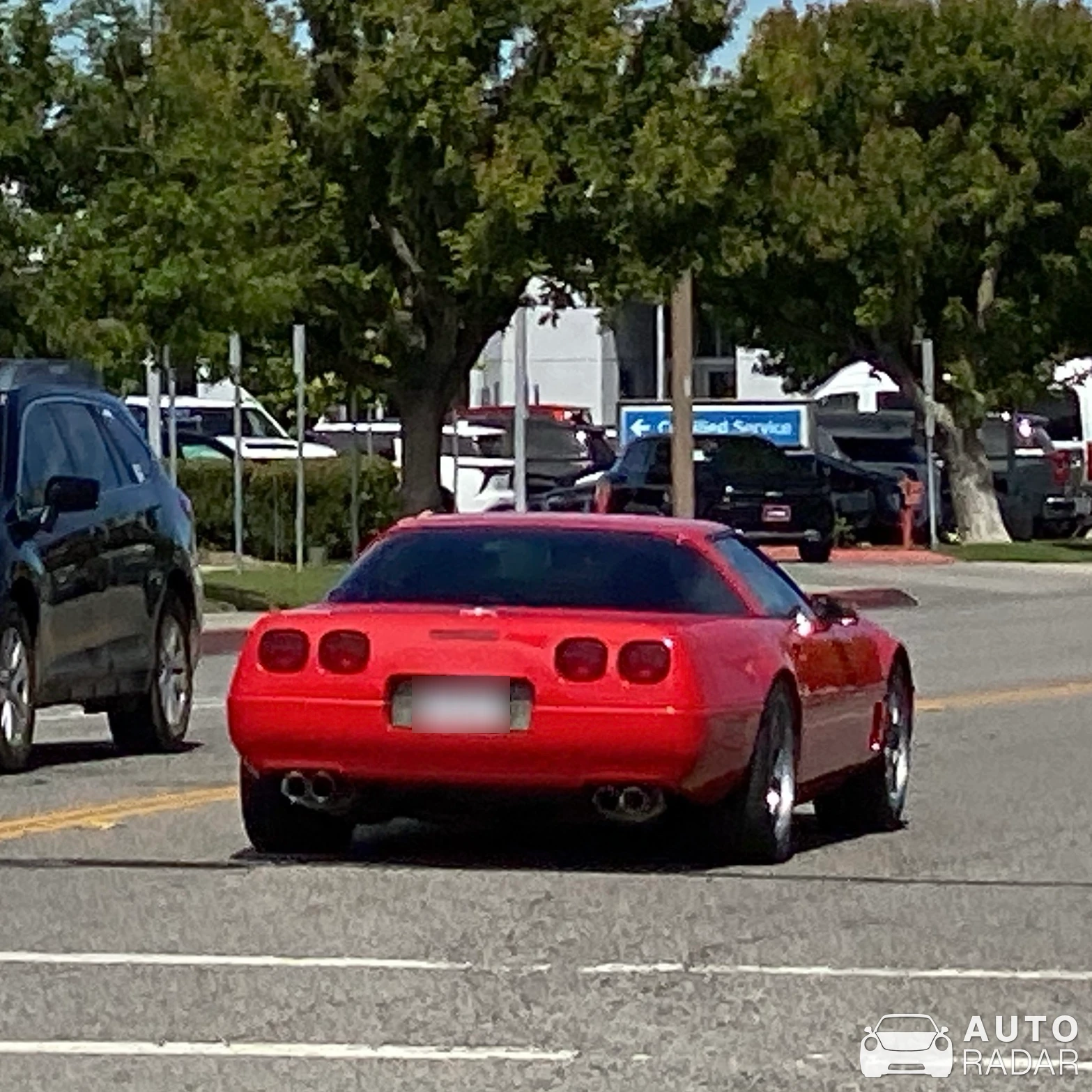 Chevrolet Corvette C4 spotted in Santa Clarita