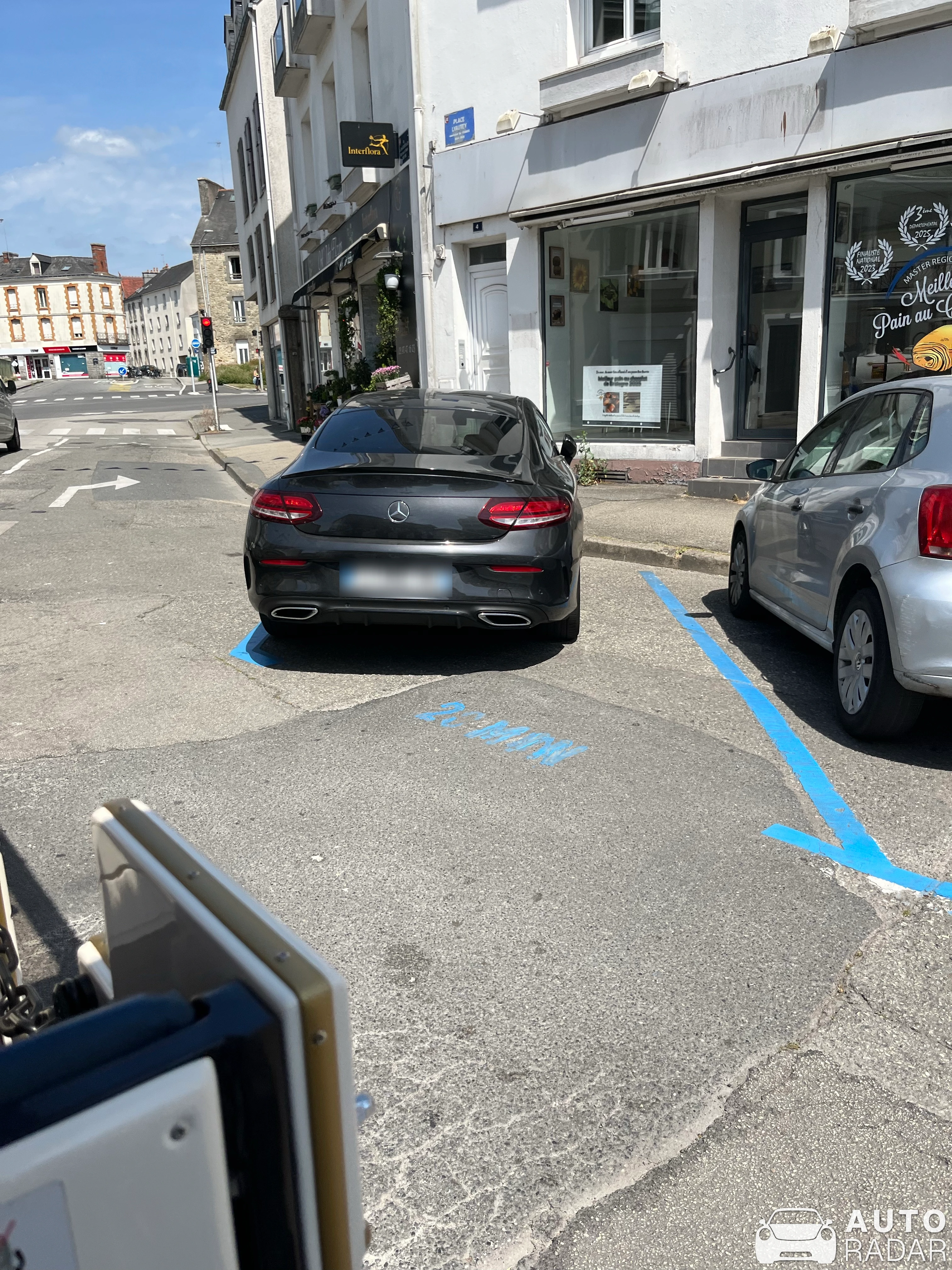 Mercedes-Benz C-Klasse Coupé C205 spotted in Vannes