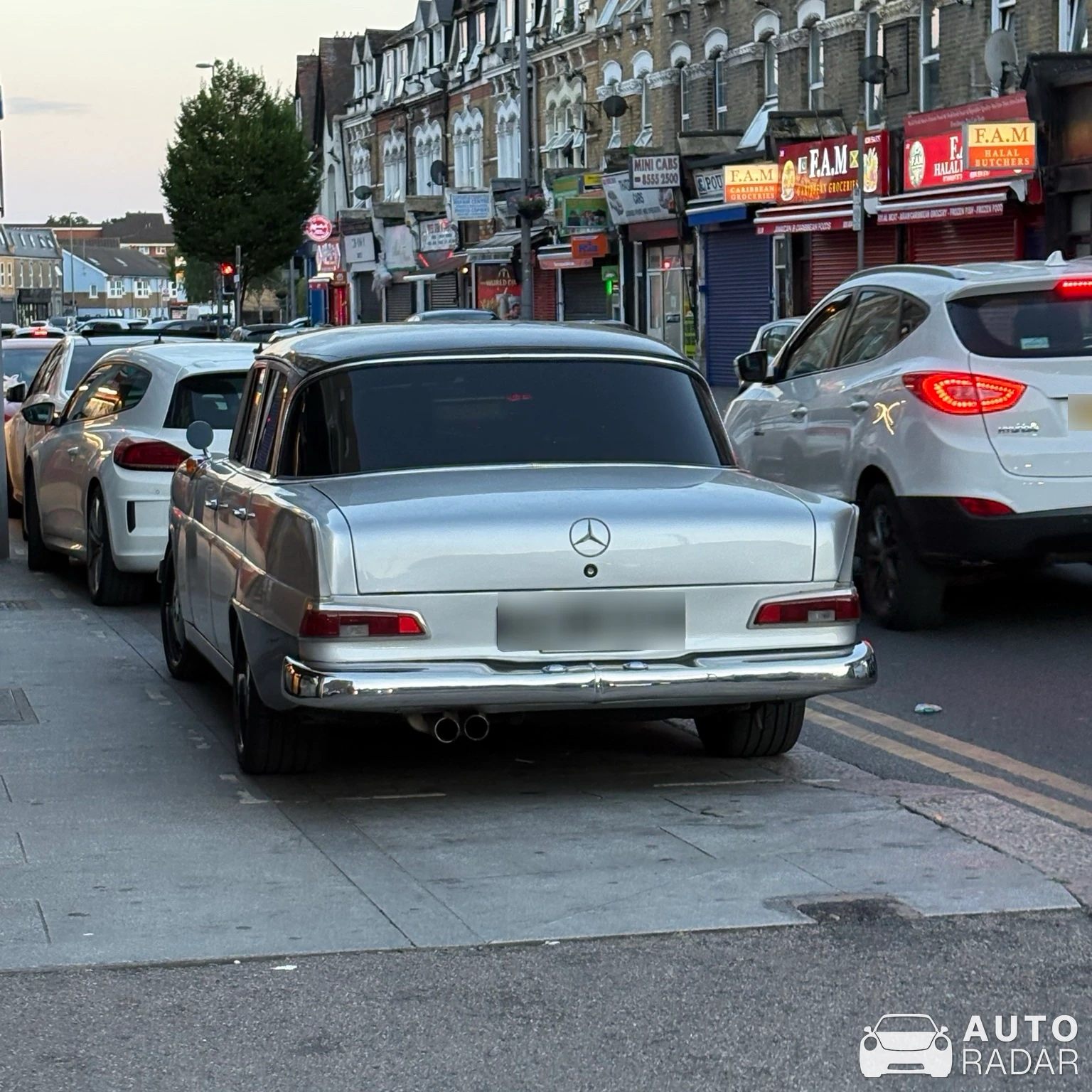 Mercedes-Benz W110 spotted in London