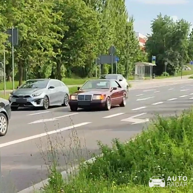 Mercedes-Benz E 36 spotted in Olsztyn