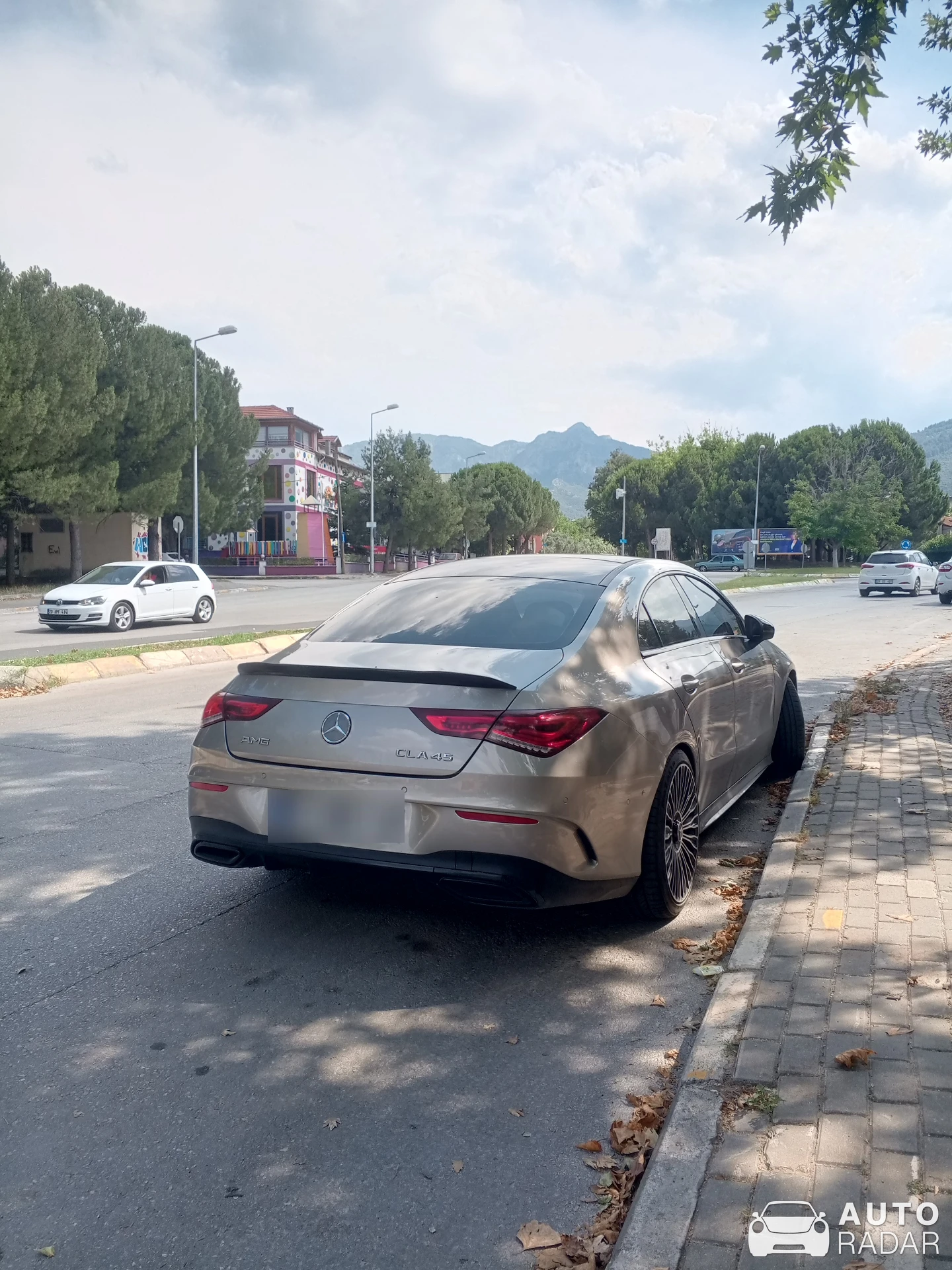 Mercedes-AMG CLA 45 C118 spotted in Pamukkale