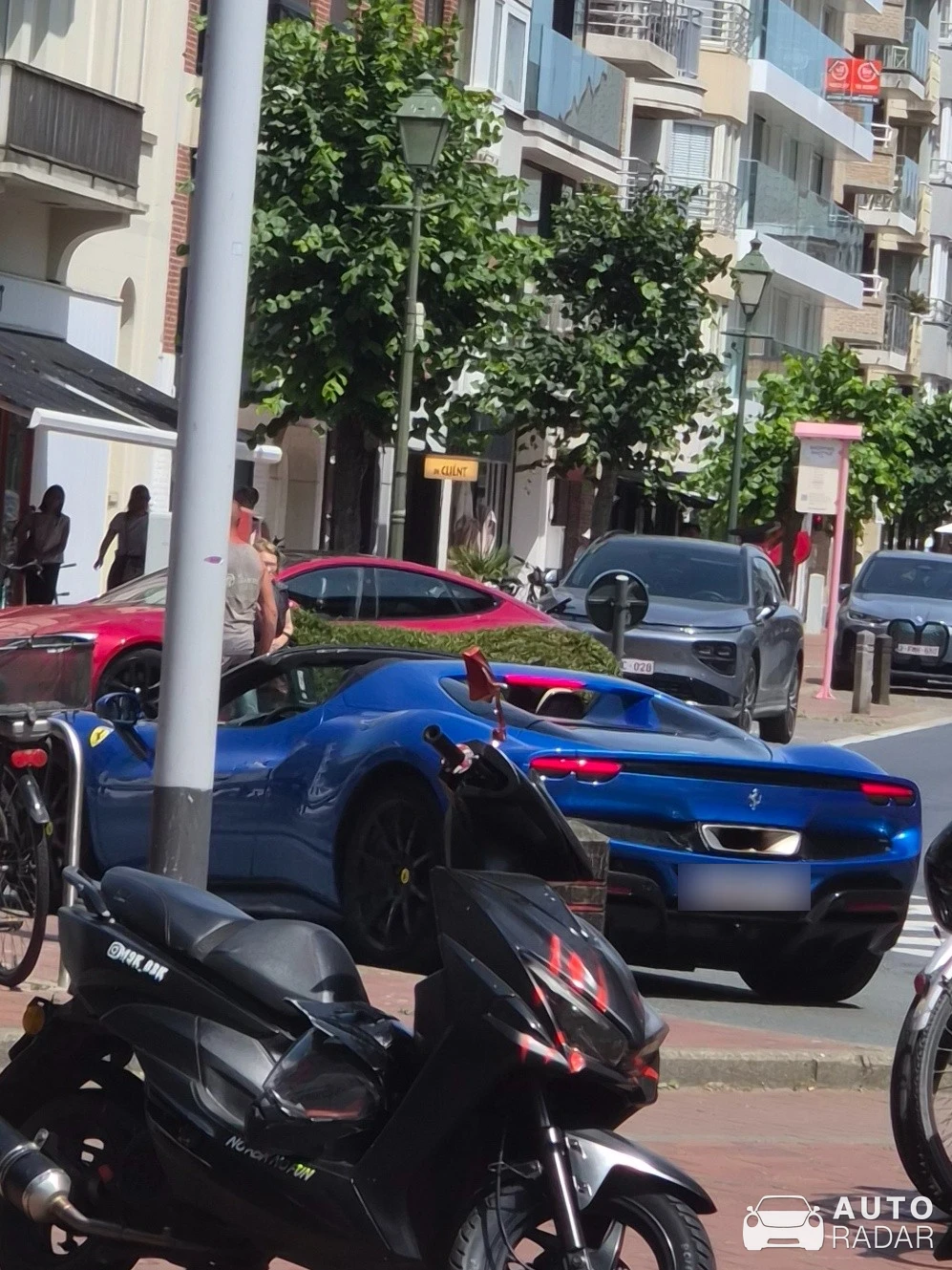 Ferrari 296 GTS spotted in Knokke-Heist