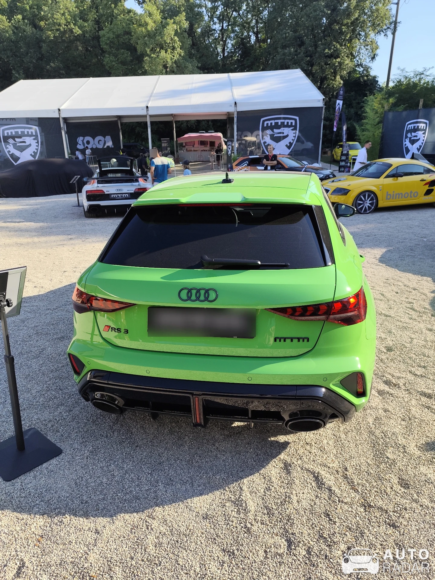 Audi MTM spotted in Monzambano