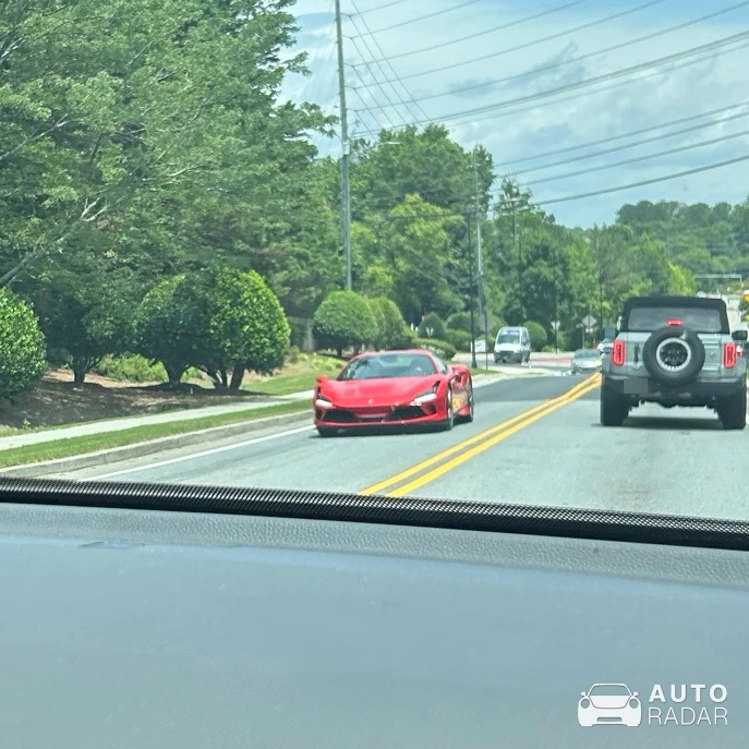 Ferrari F8 Tributo spotted in Sandy Springs