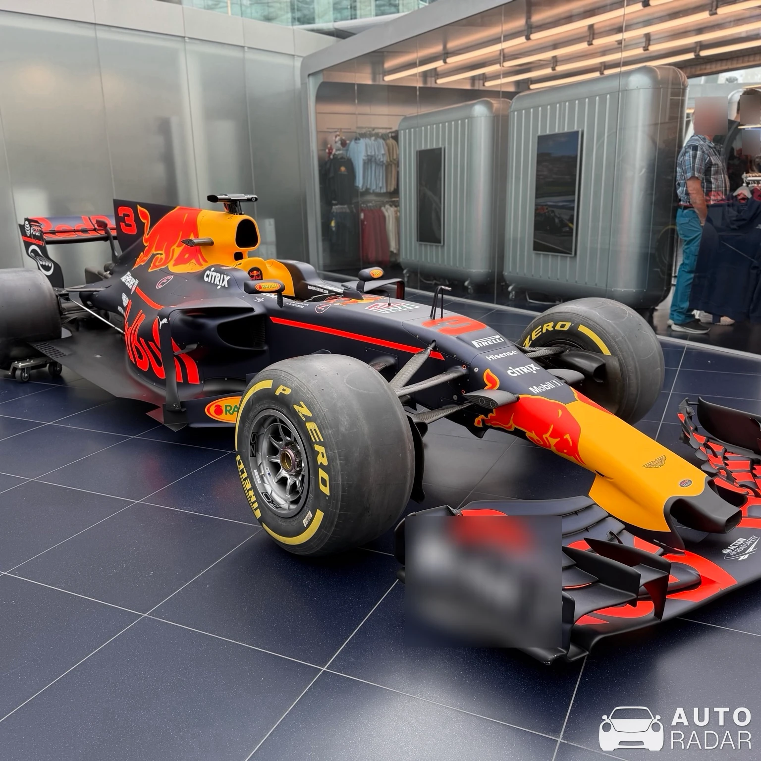 Red Bull Racing RB13 spotted in Berchtesgaden