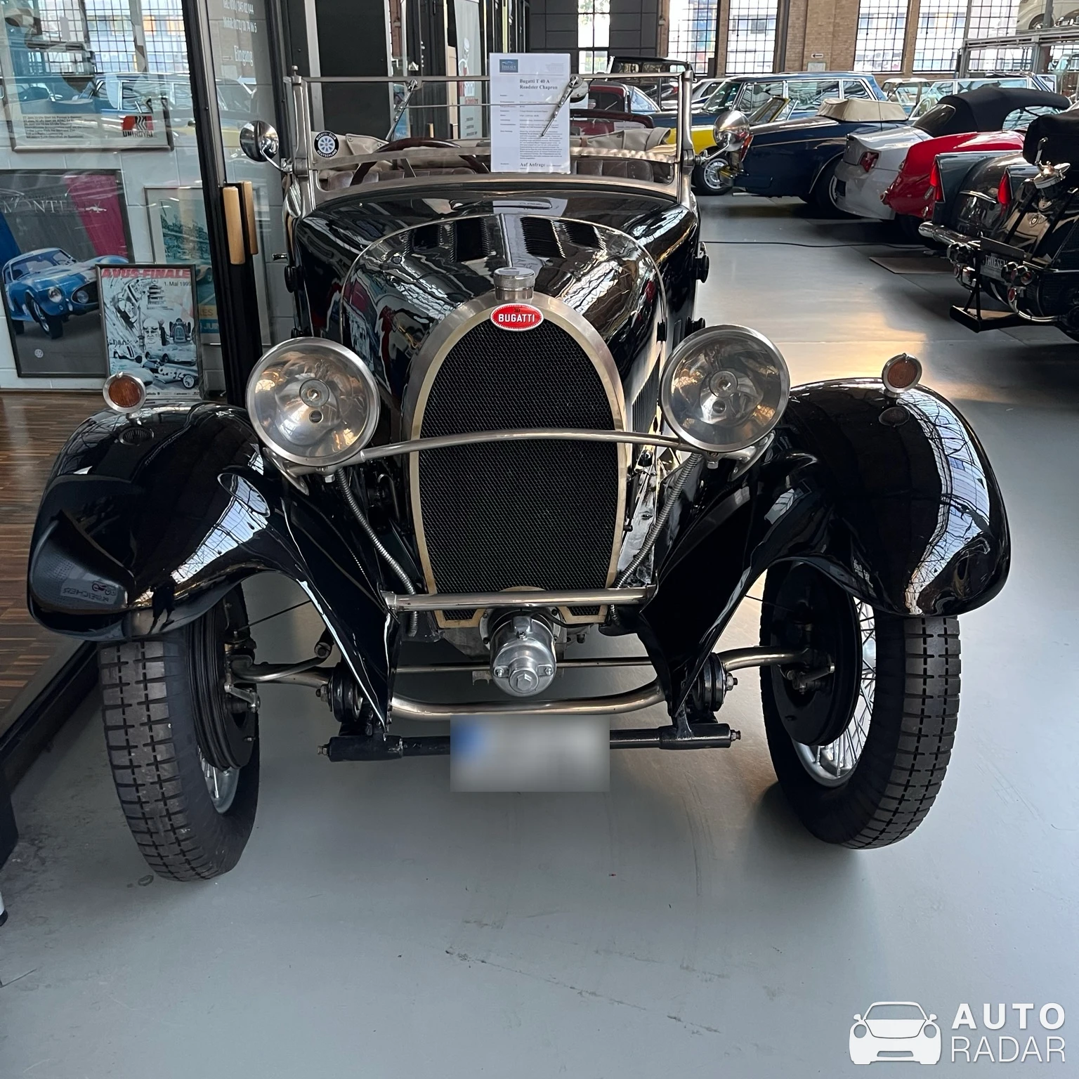 Bugatti Type 40 spotted in Berlin