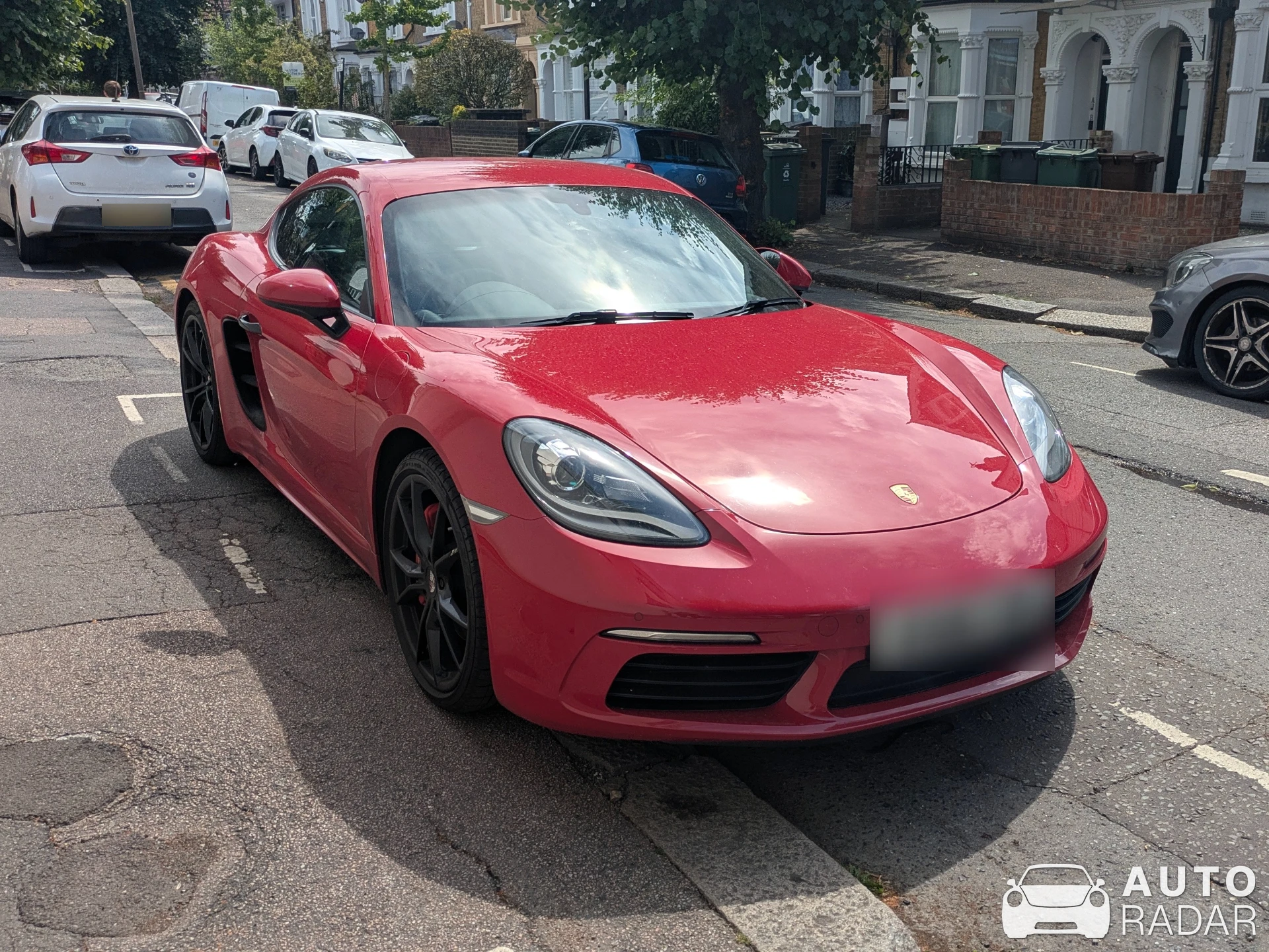 Porsche 718 Cayman S spotted in London