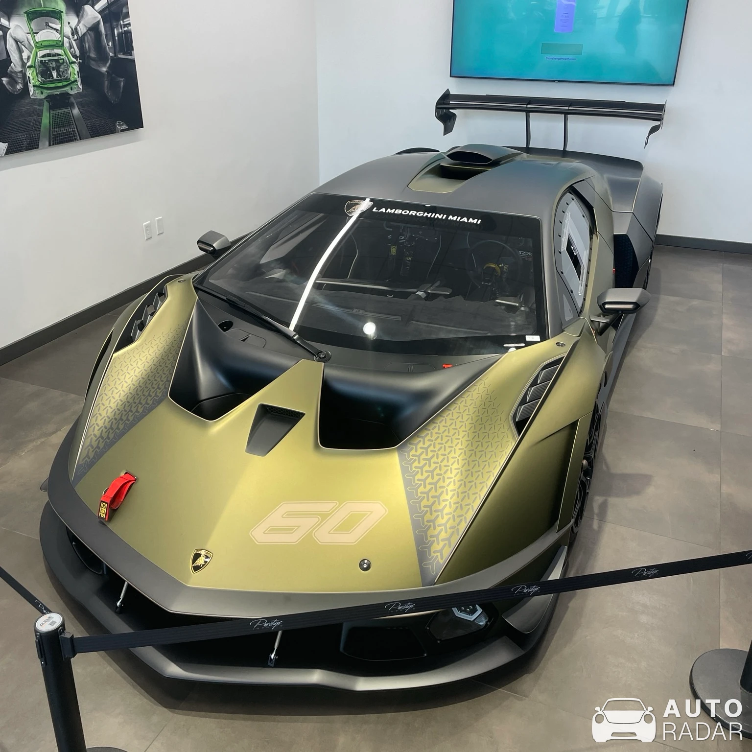 Lamborghini Essenza SCV12 spotted in Miami