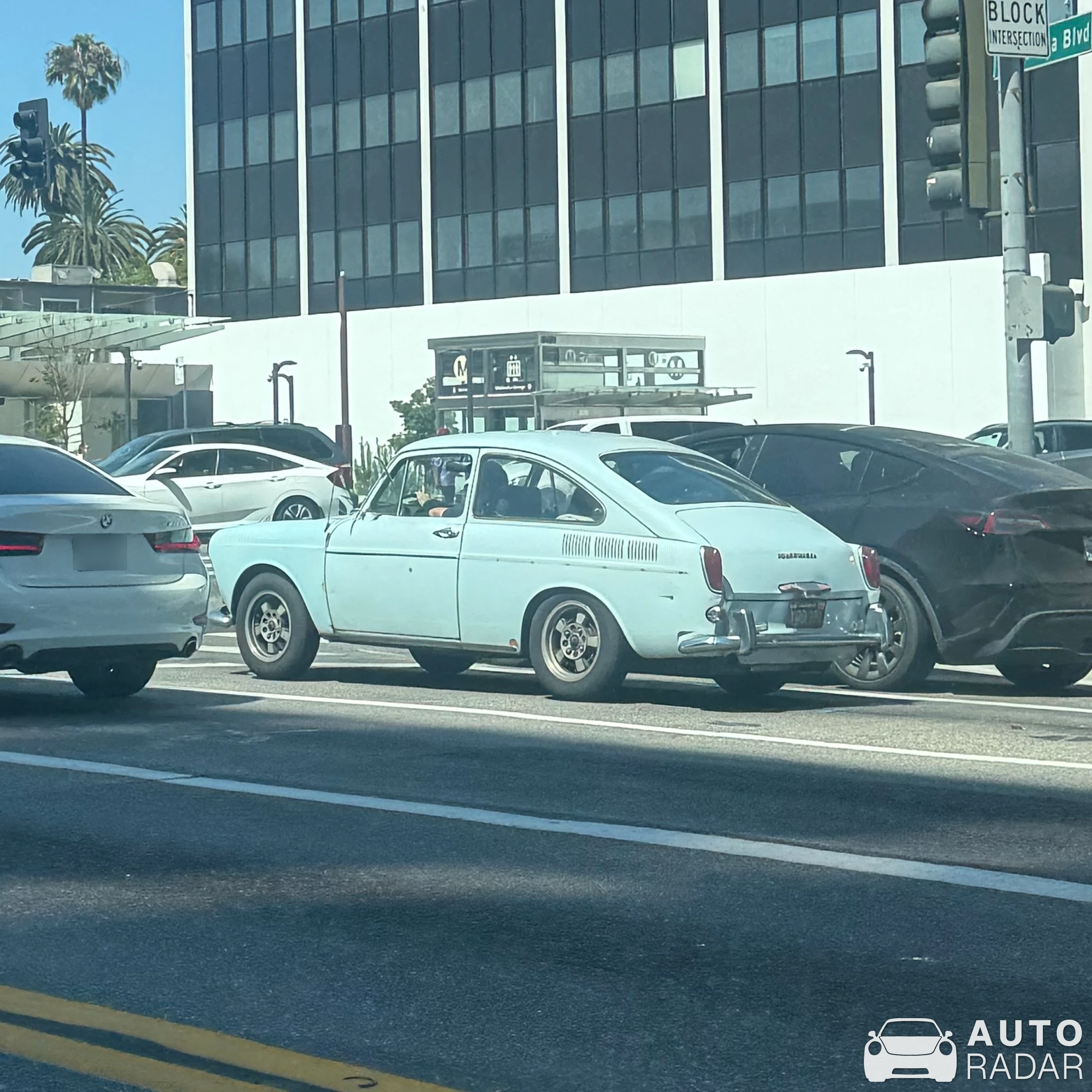 Volkswagen Type 3 spotted in Beverly Hills