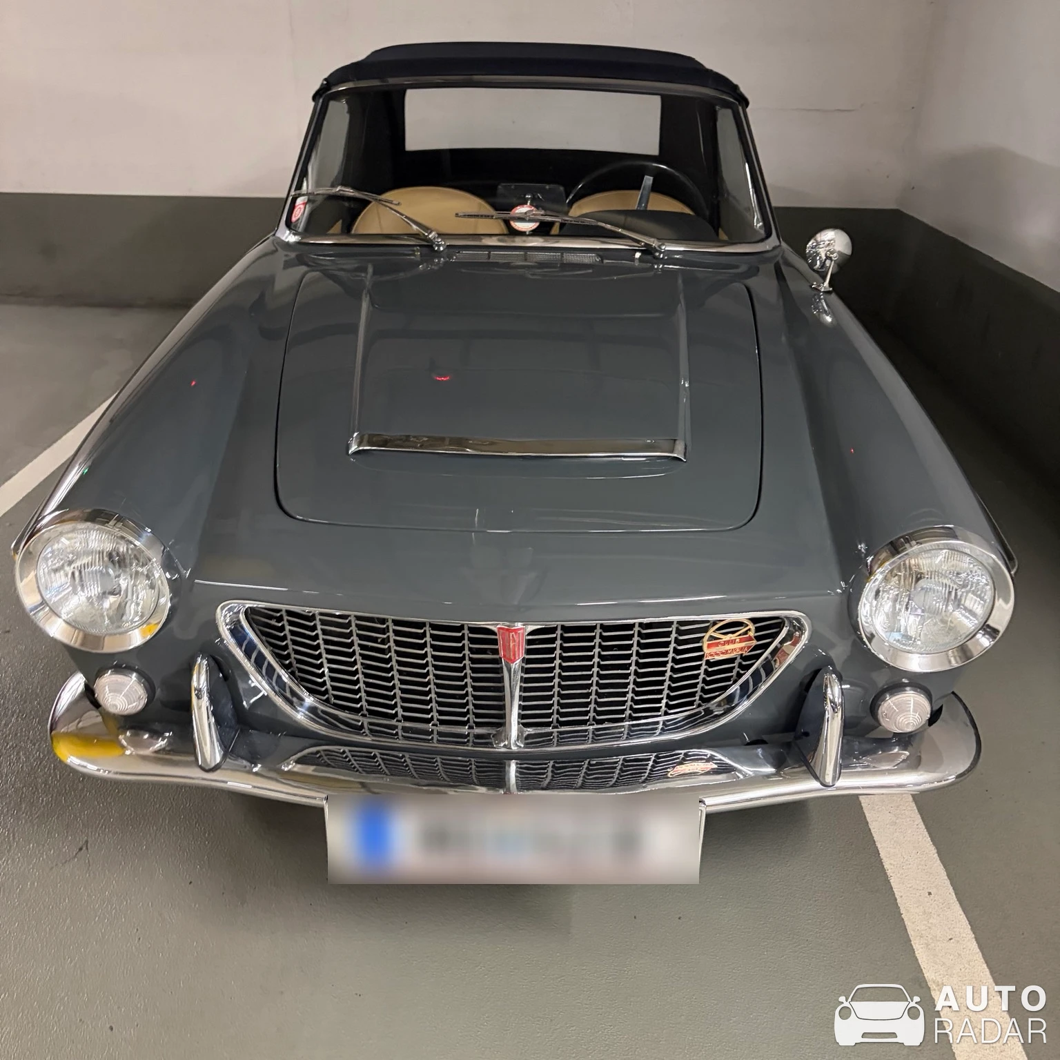 Lancia Flaminia Sport Zagato spotted in Vienna
