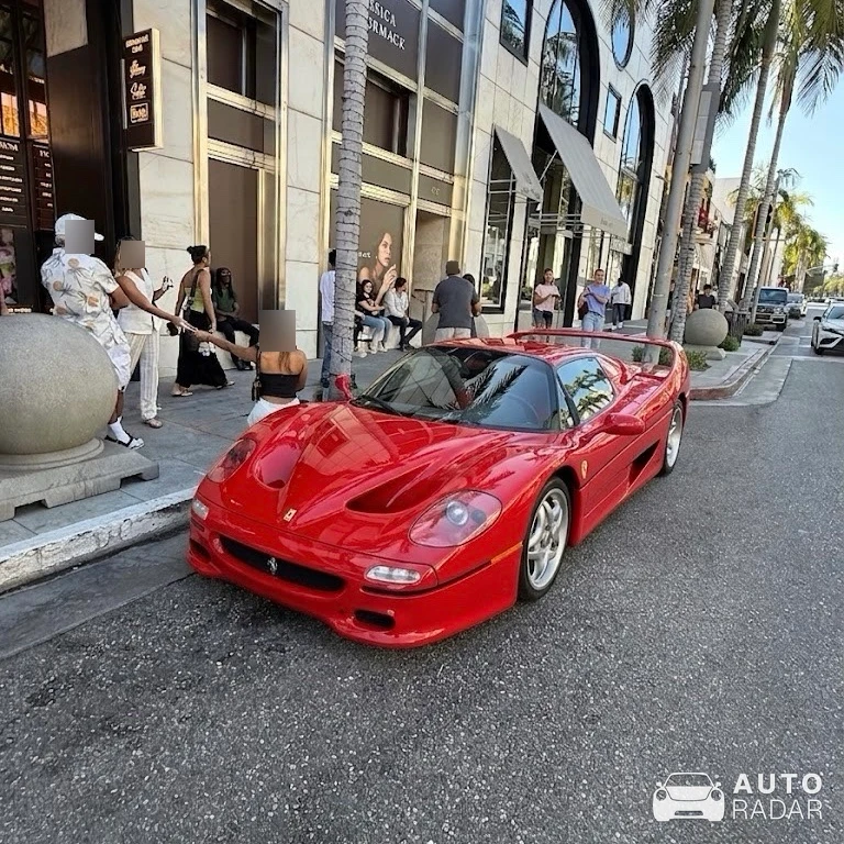Ferrari F50 spotted in Beverly Hills