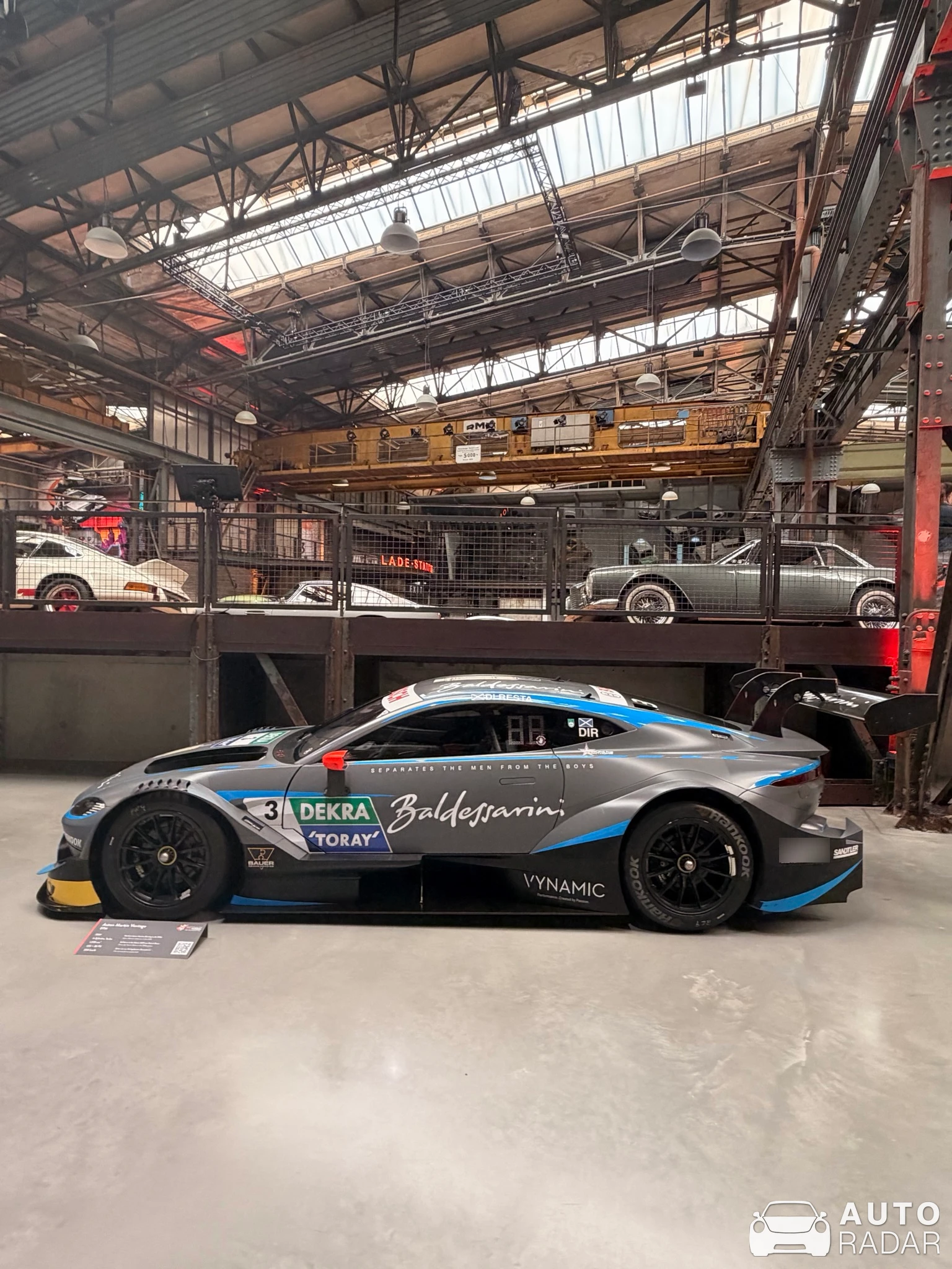 Aston Martin V8 Vantage GT3 spotted in Dietzhölztal