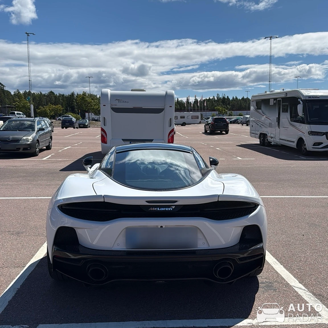 McLaren GT spotted in Karlstad