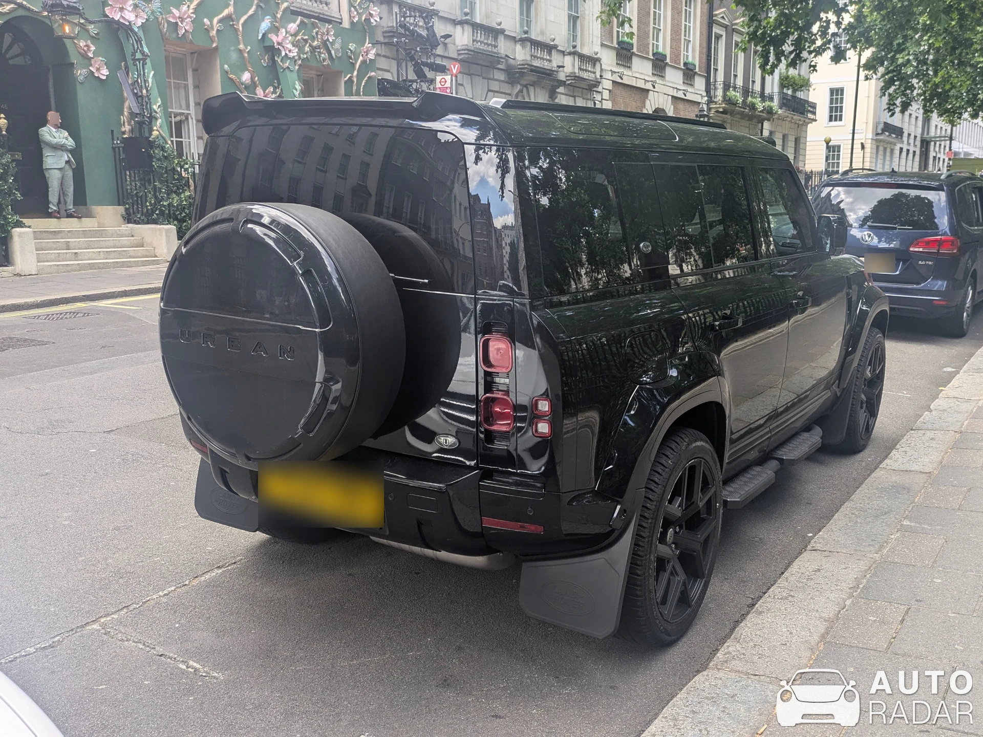 Land Rover Defender Urban spotted in London