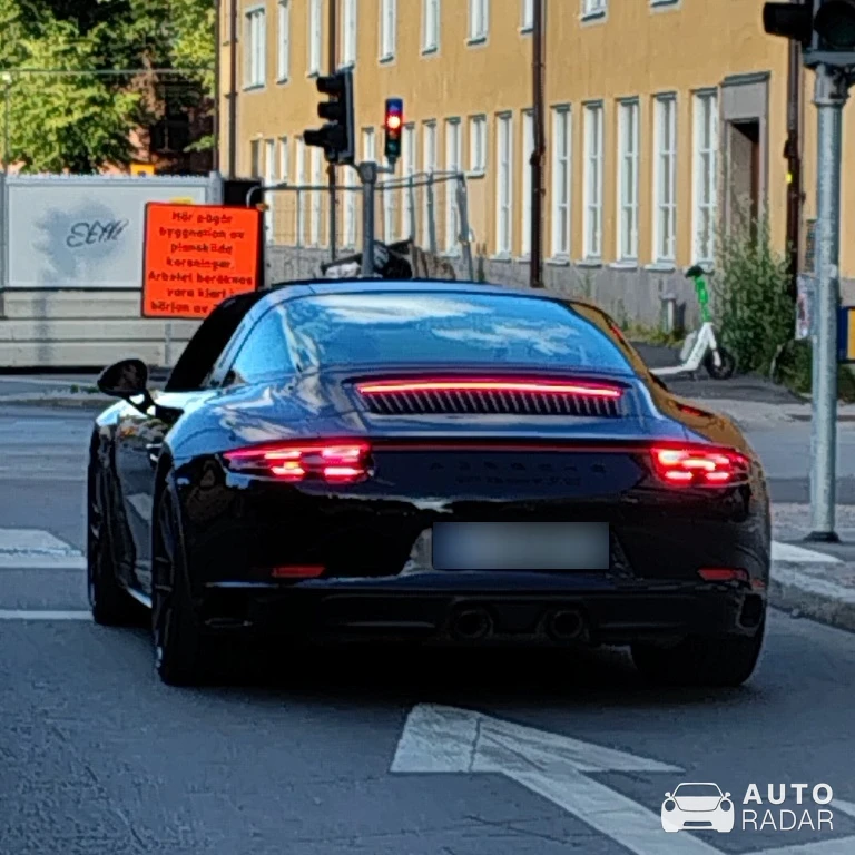 Porsche 991 spotted in Uppsala