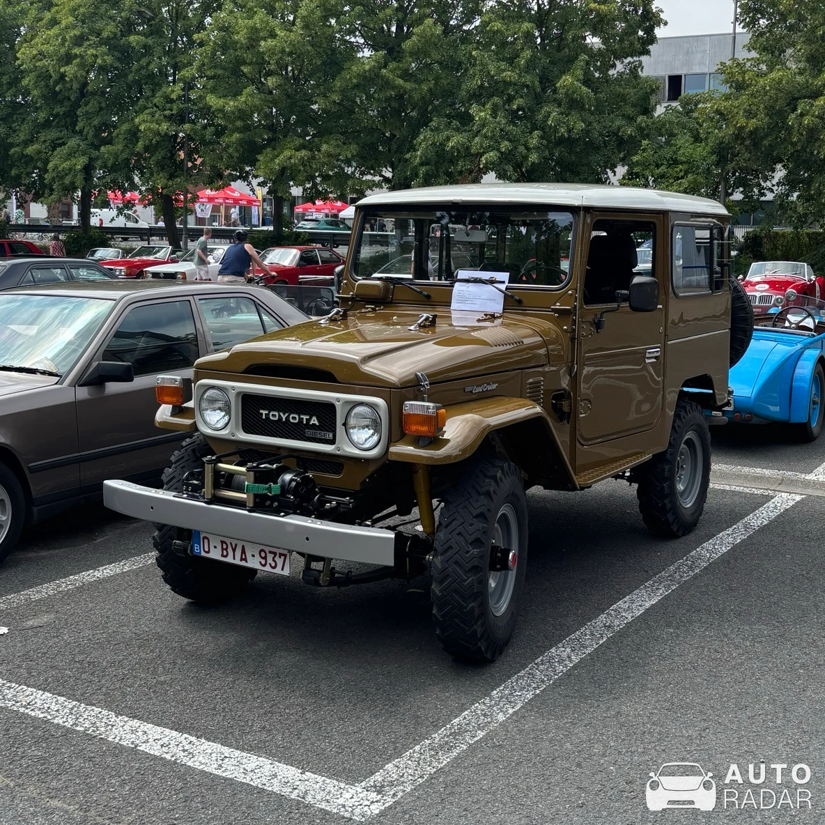 Toyota Land Cruiser spotted in Kortrijk