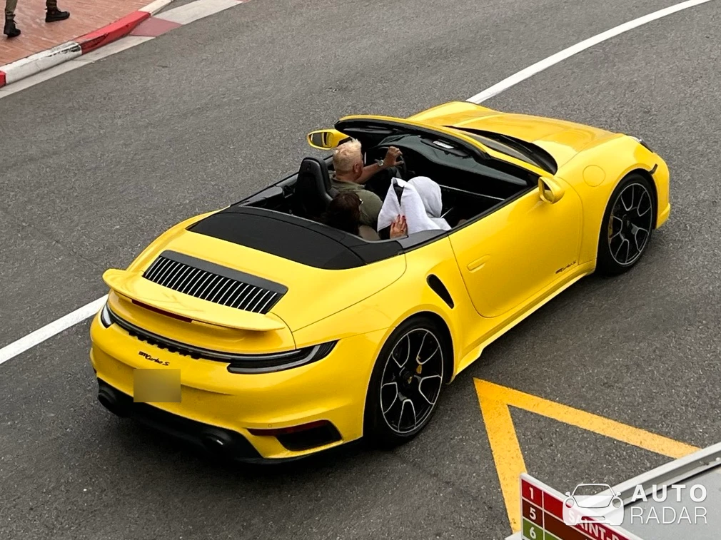 Porsche 992 Turbo S Cabriolet MkI spotted in Monaco
