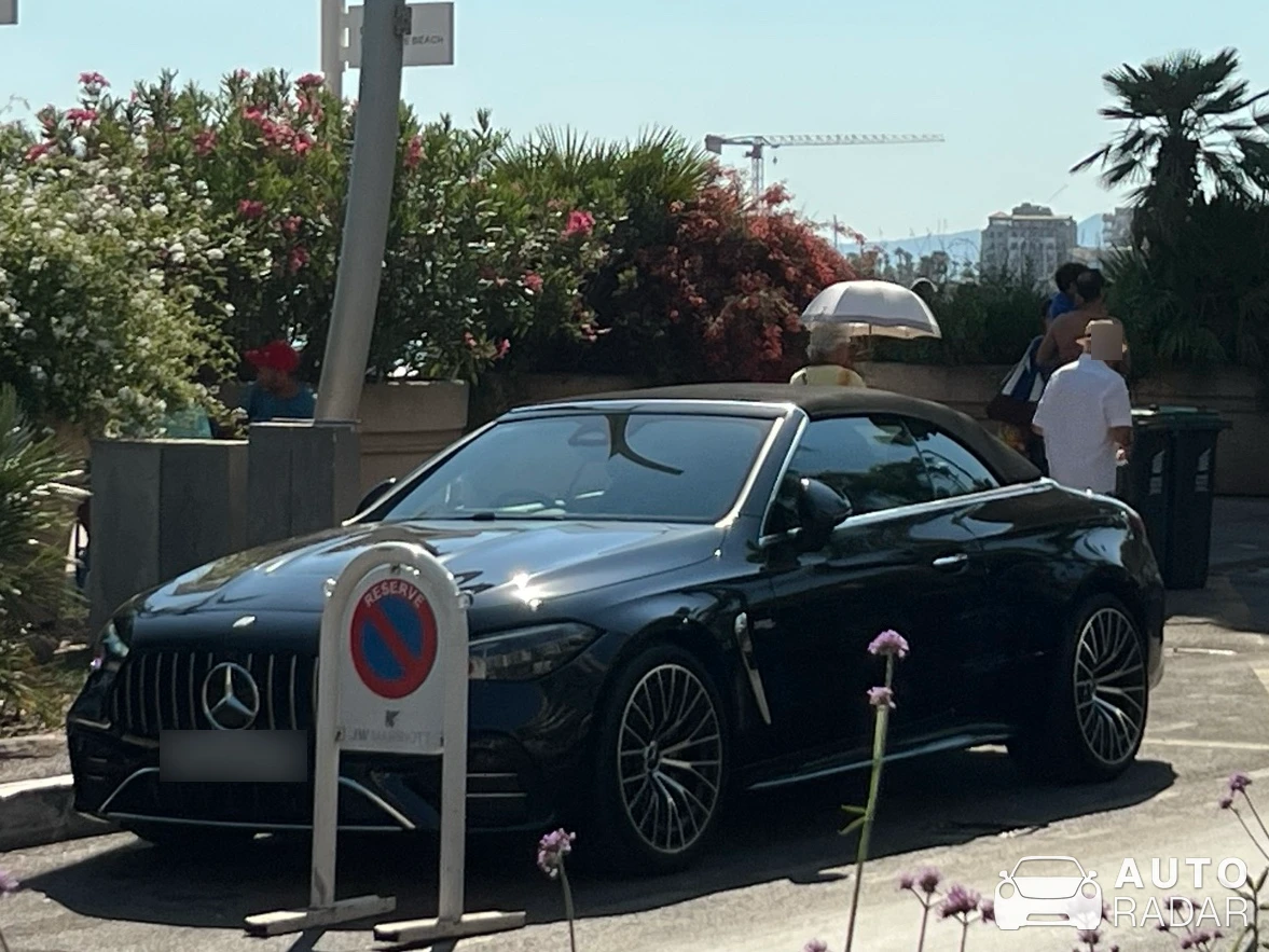 Mercedes-AMG CLE 53 Convertible A206 spotted in Cannes