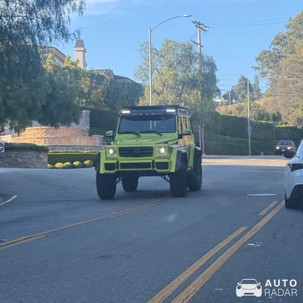 Mercedes-Benz G 500 4X4² spotted in Los Angeles