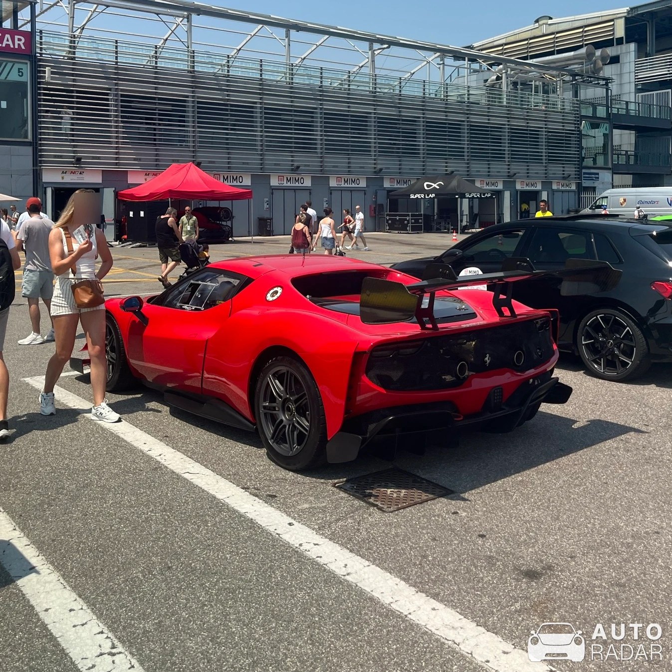 Ferrari 296 Challenge spotted in Monza