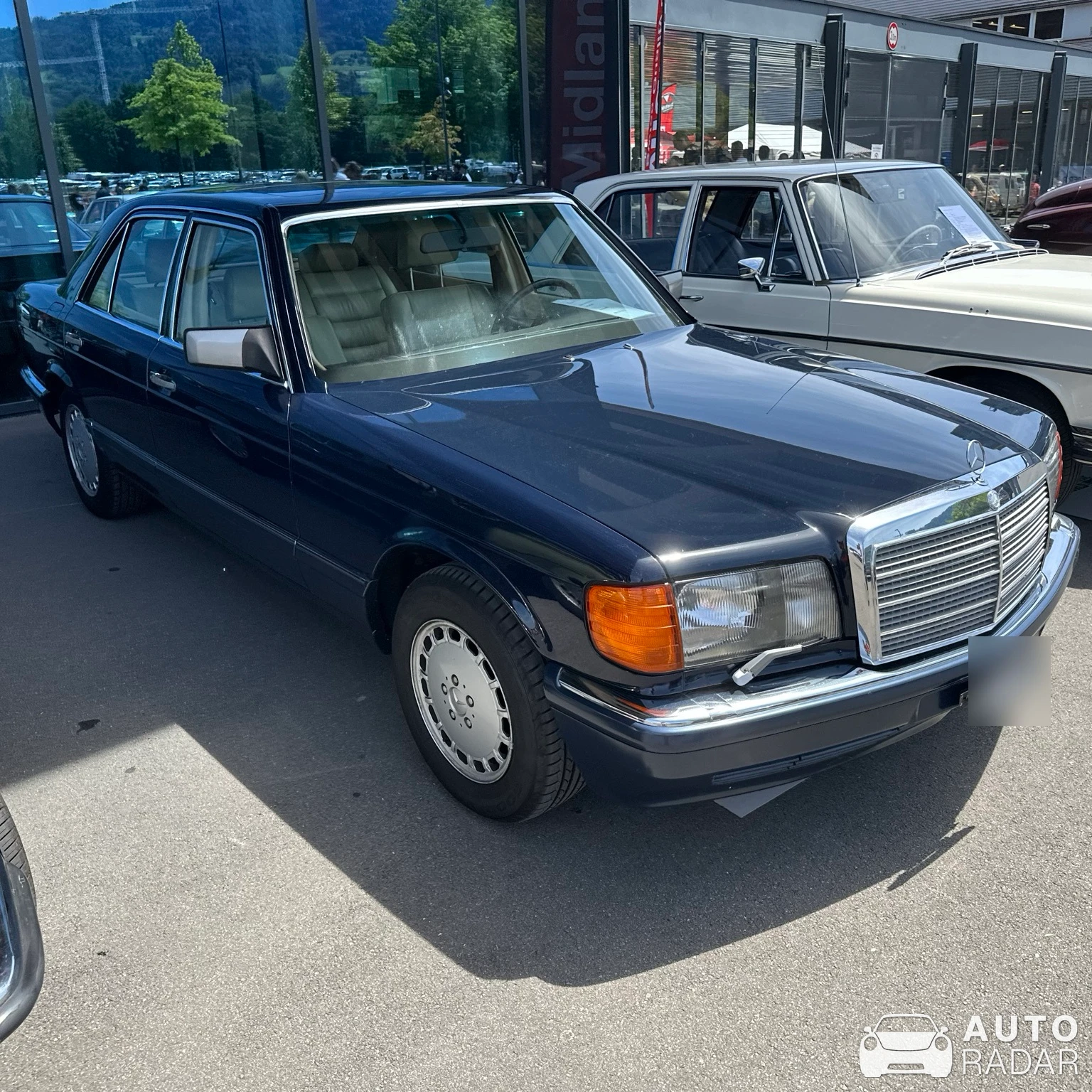 Mercedes-Benz 500 SEL spotted in Luzern