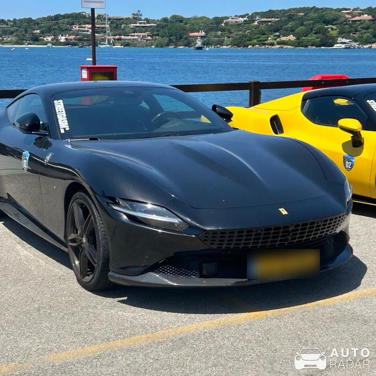 Ferrari Roma spotted in Porto Cervo