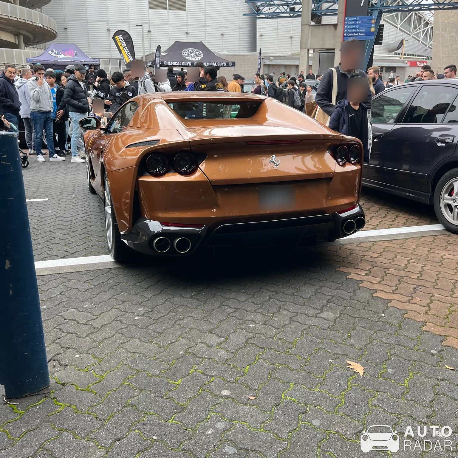 Ferrari 812 GTS spotted in Barangaroo