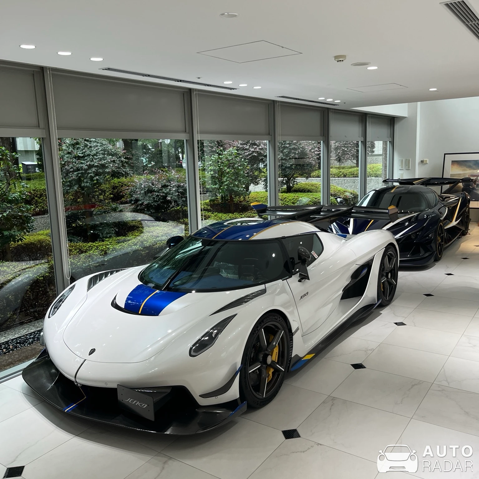 Koenigsegg Jesko Attack spotted in Sumida City