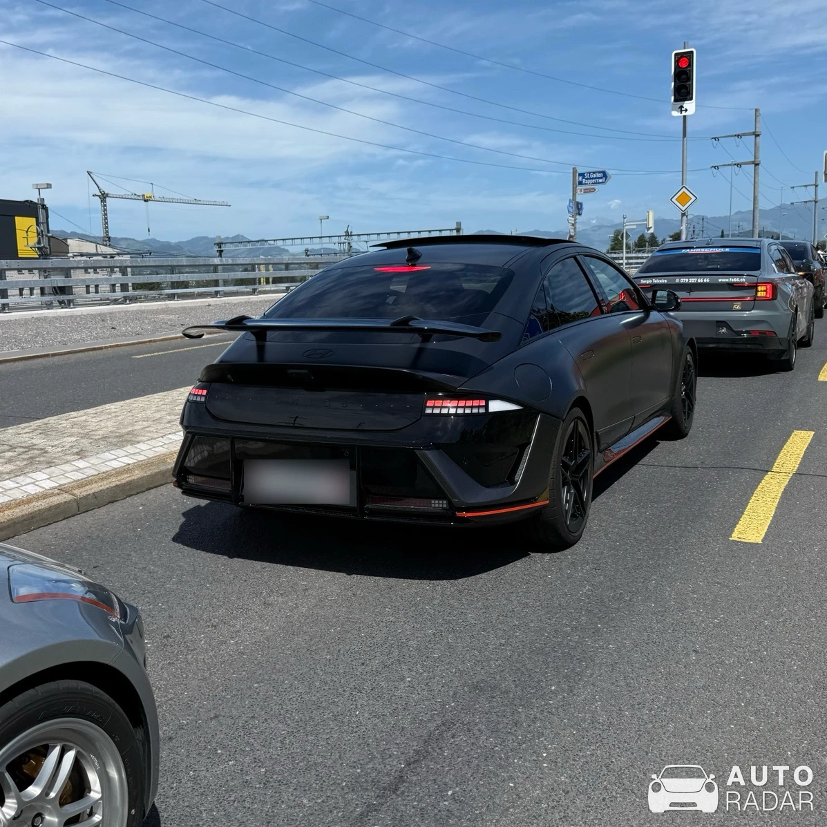Hyundai Ioniq 6 spotted in Pfäffikon SZ