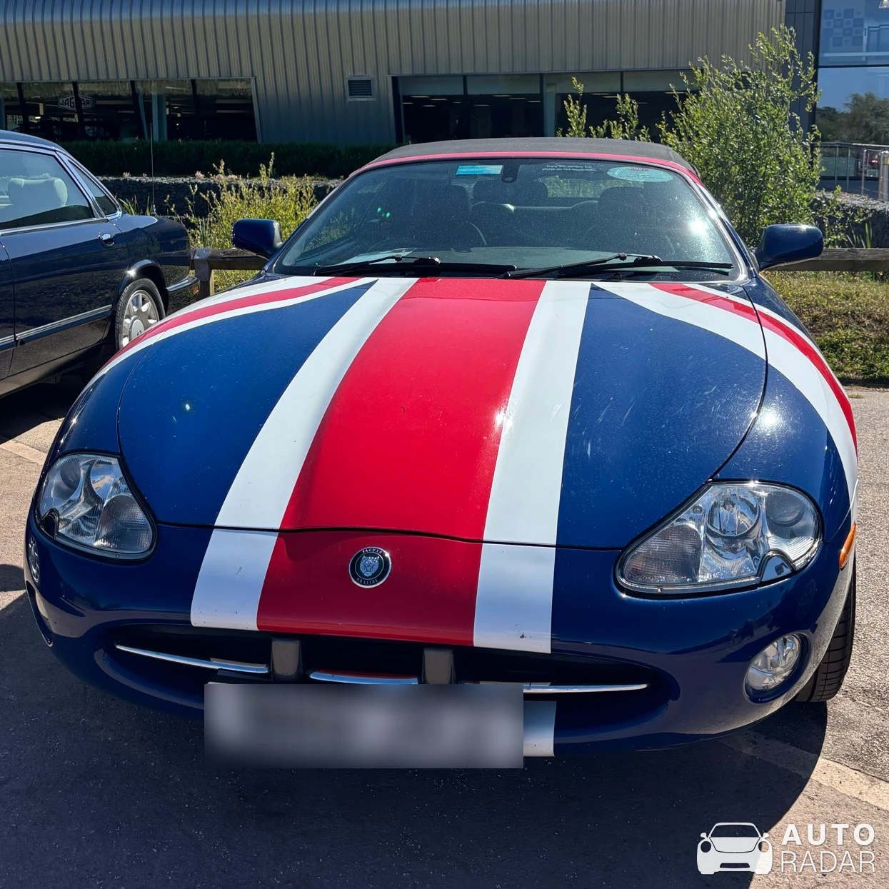 Jaguar XK8 spotted in Warwick